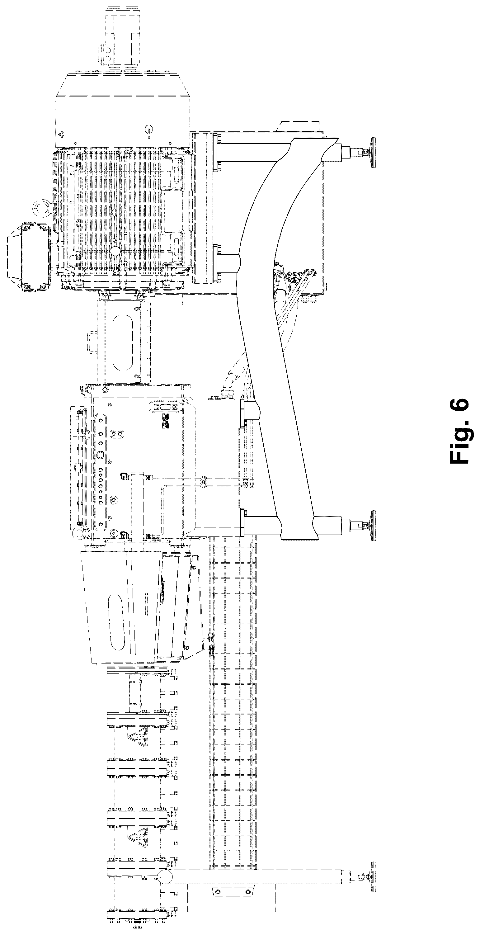 Patent USD1125302 Figure 6 – Food and feed industry machine (extruder)
