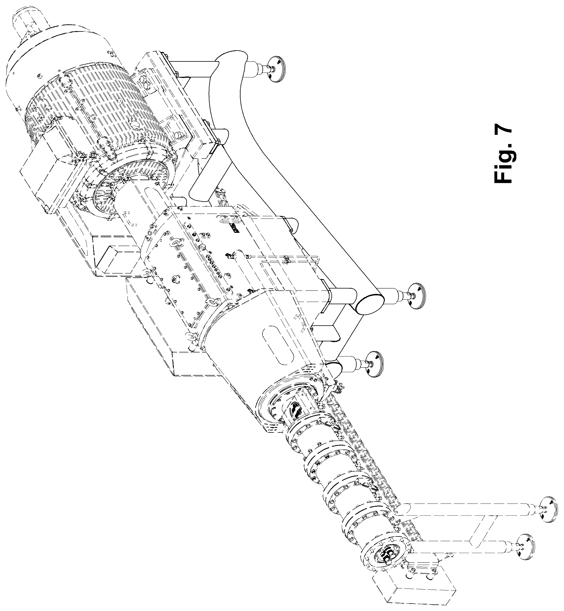 Patent USD1125302 Figure 7 – Food and feed industry machine (extruder)