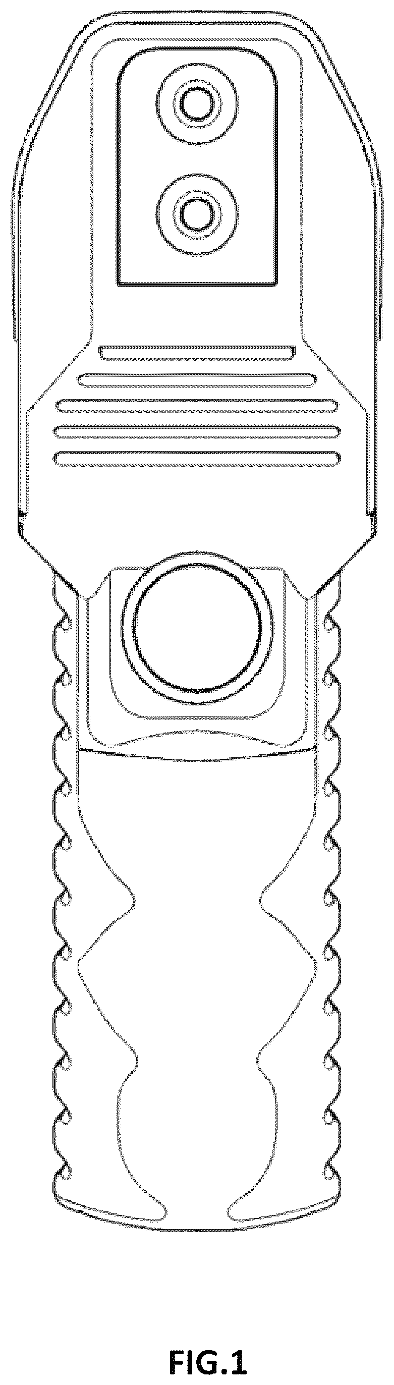 Patent USD1125303 — Combined welding and heating device — Figure 1