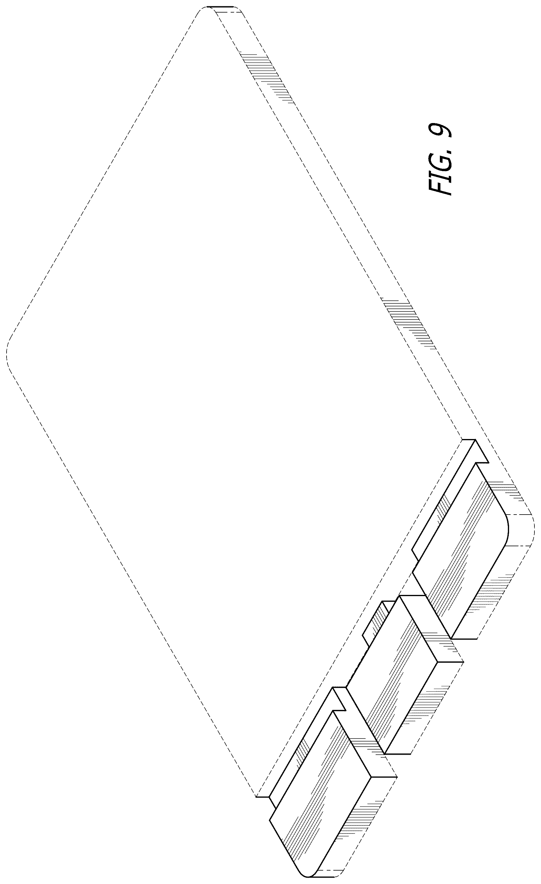 Patent USD1125305 Figure 7 – Platen