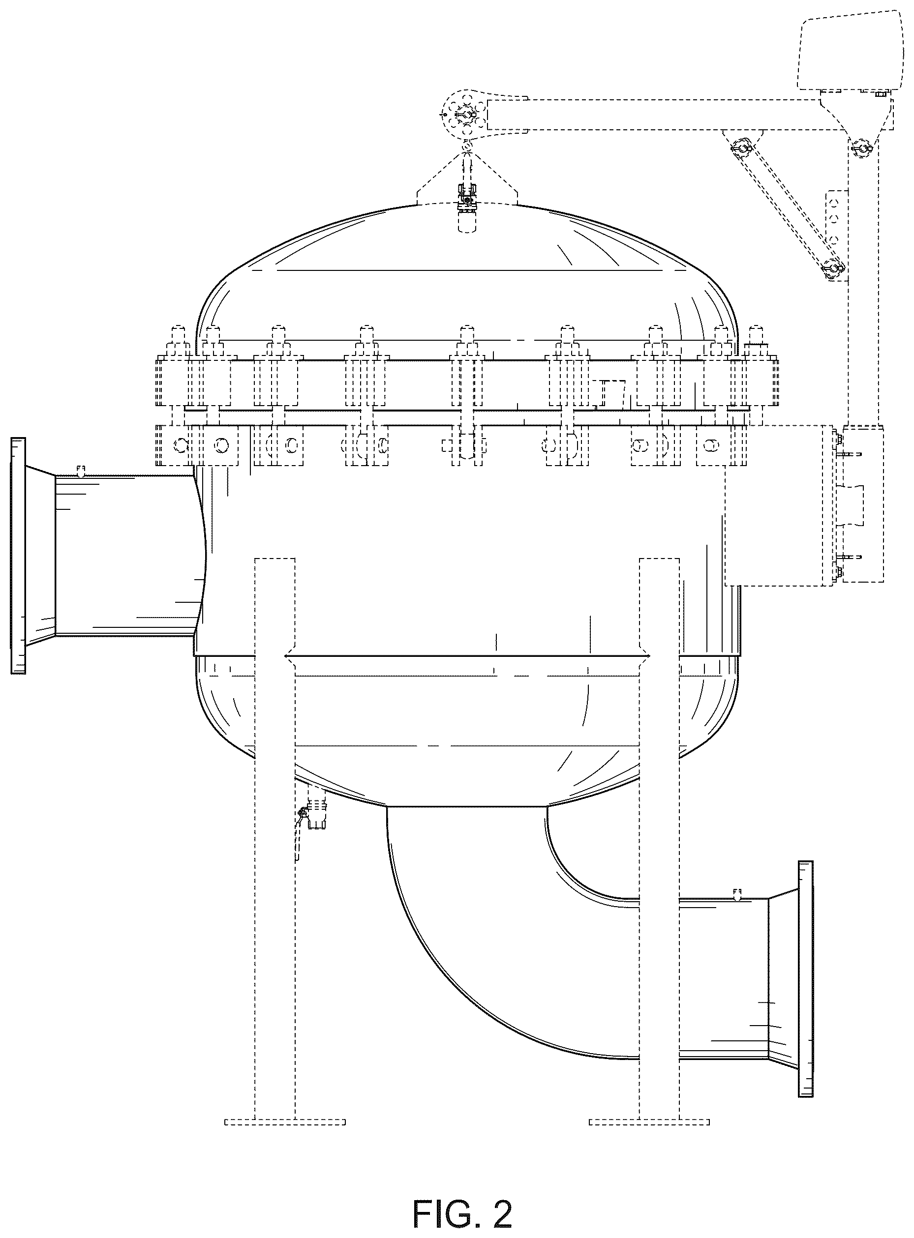 Patent USD1125307 Figure 2 – Strainer