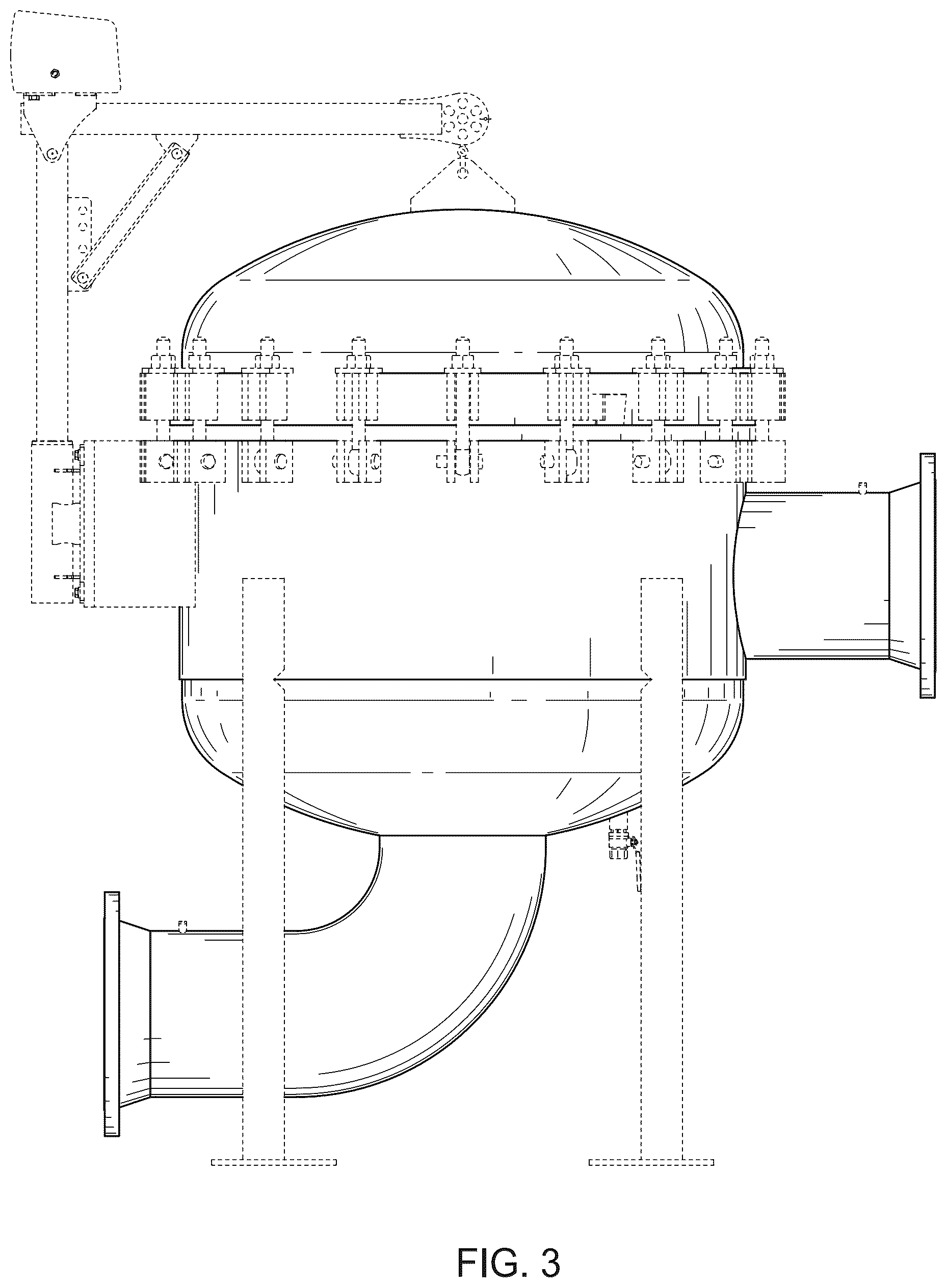 Patent USD1125307 Figure 3 – Strainer
