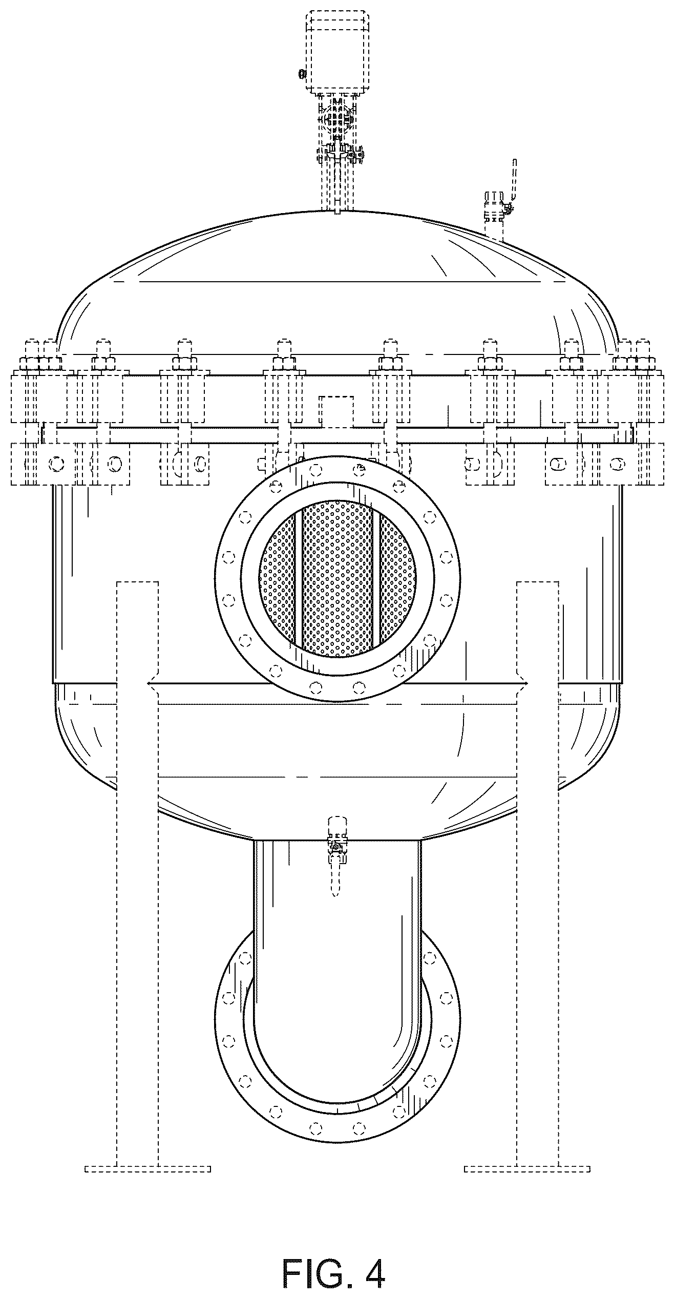 Patent USD1125307 Figure 4 – Strainer