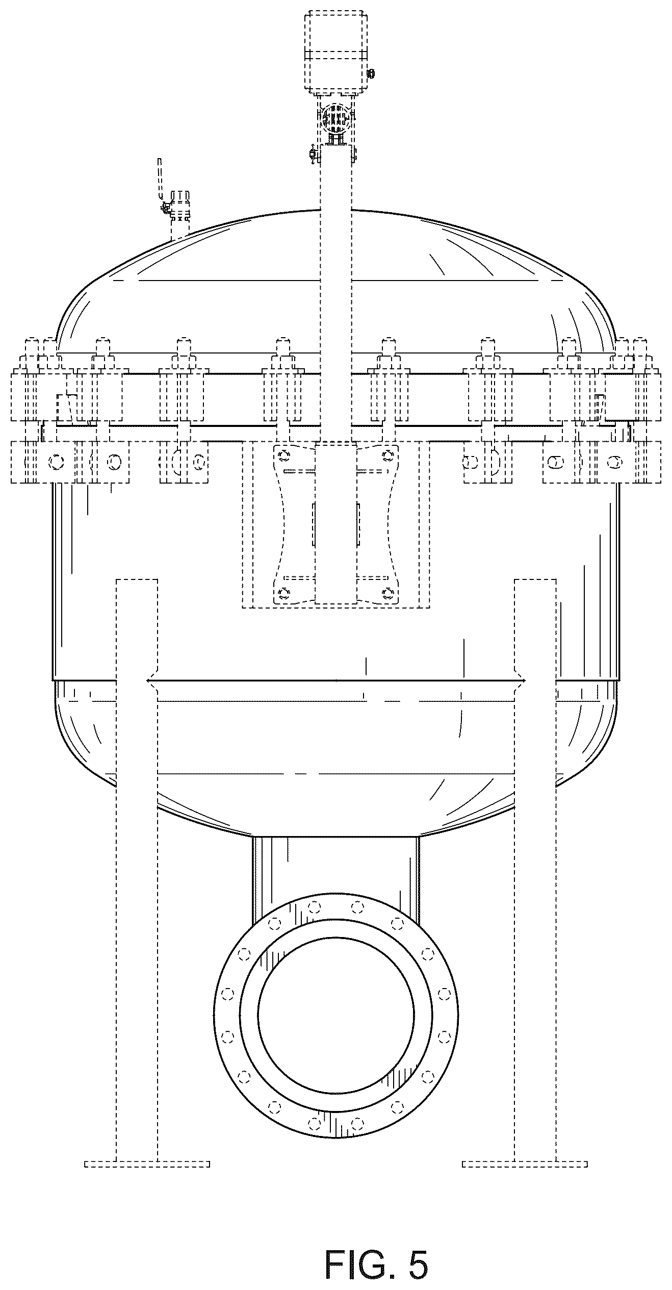 Patent USD1125307 Figure 5 – Strainer