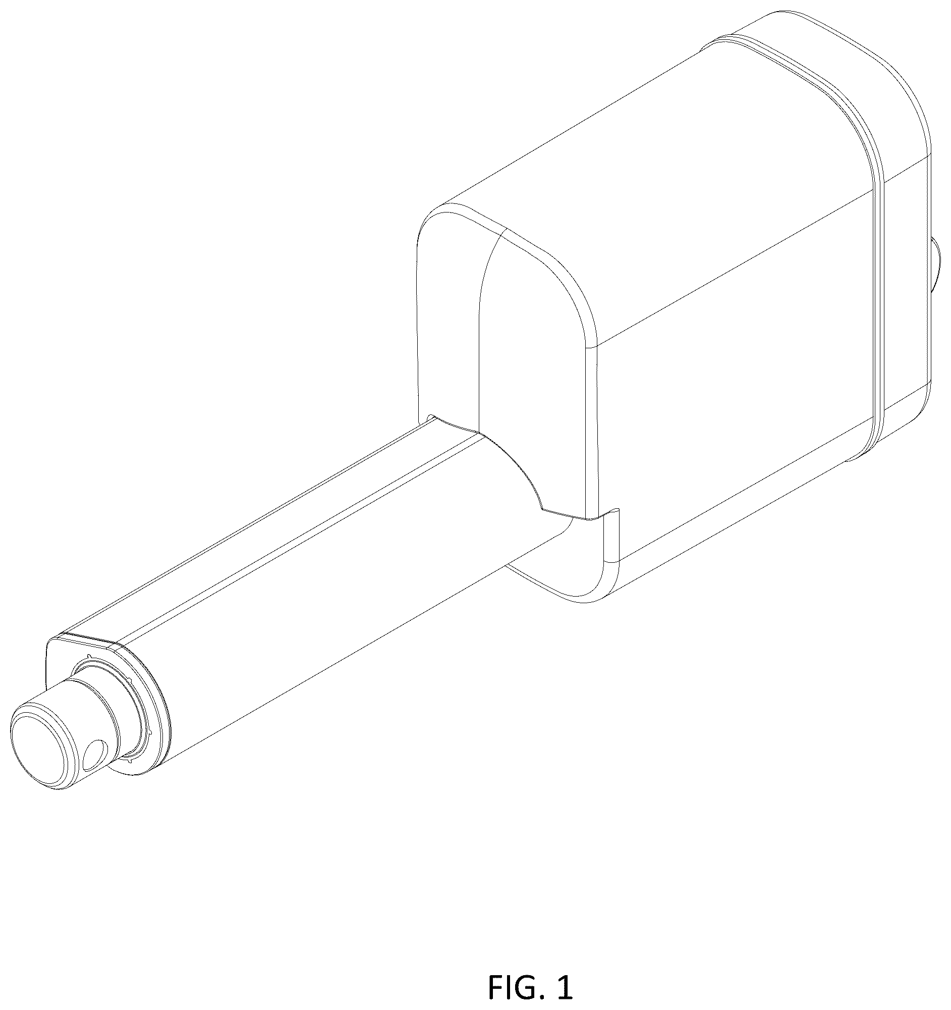 Patent USD1125308 — Linear actuator — Figure 1