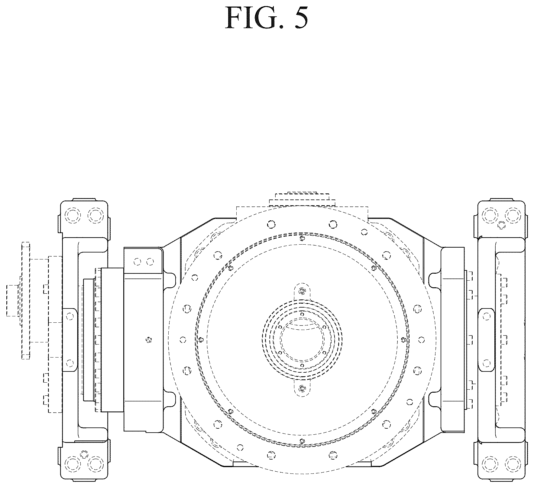 Patent USD1125310 Figure 5 – Speed reducer