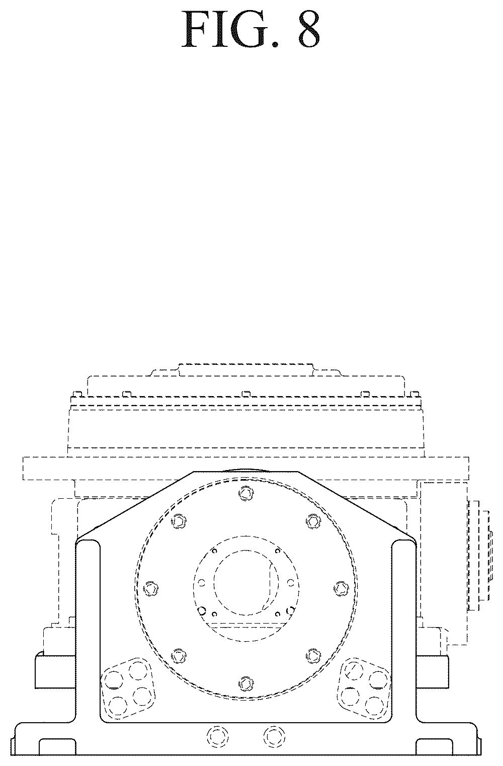 Patent USD1125310 Figure 8 – Speed reducer