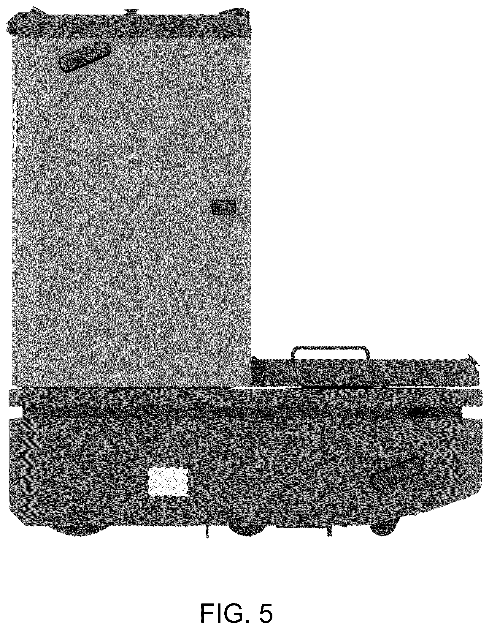 Patent USD1125311 Figure 5 – Delivery robot