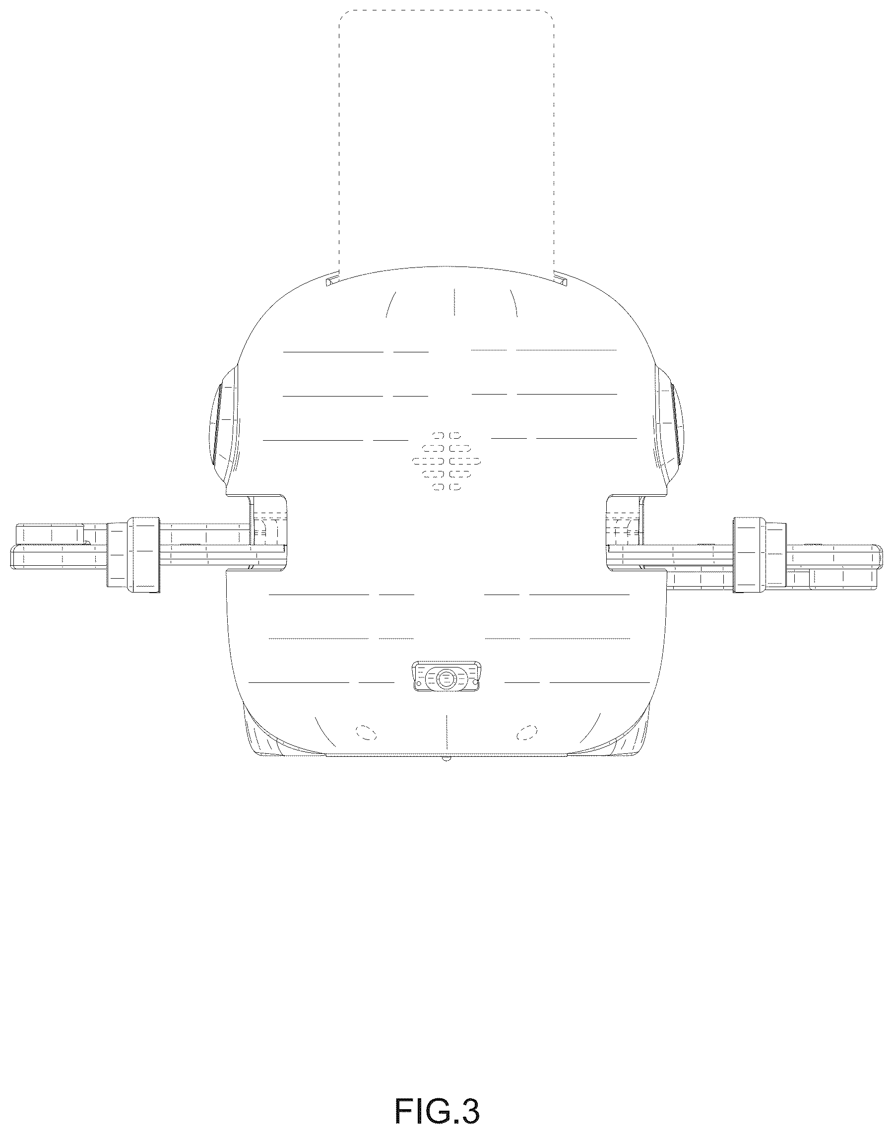 Patent USD1125312 Figure 3 – Intelligent painting robot