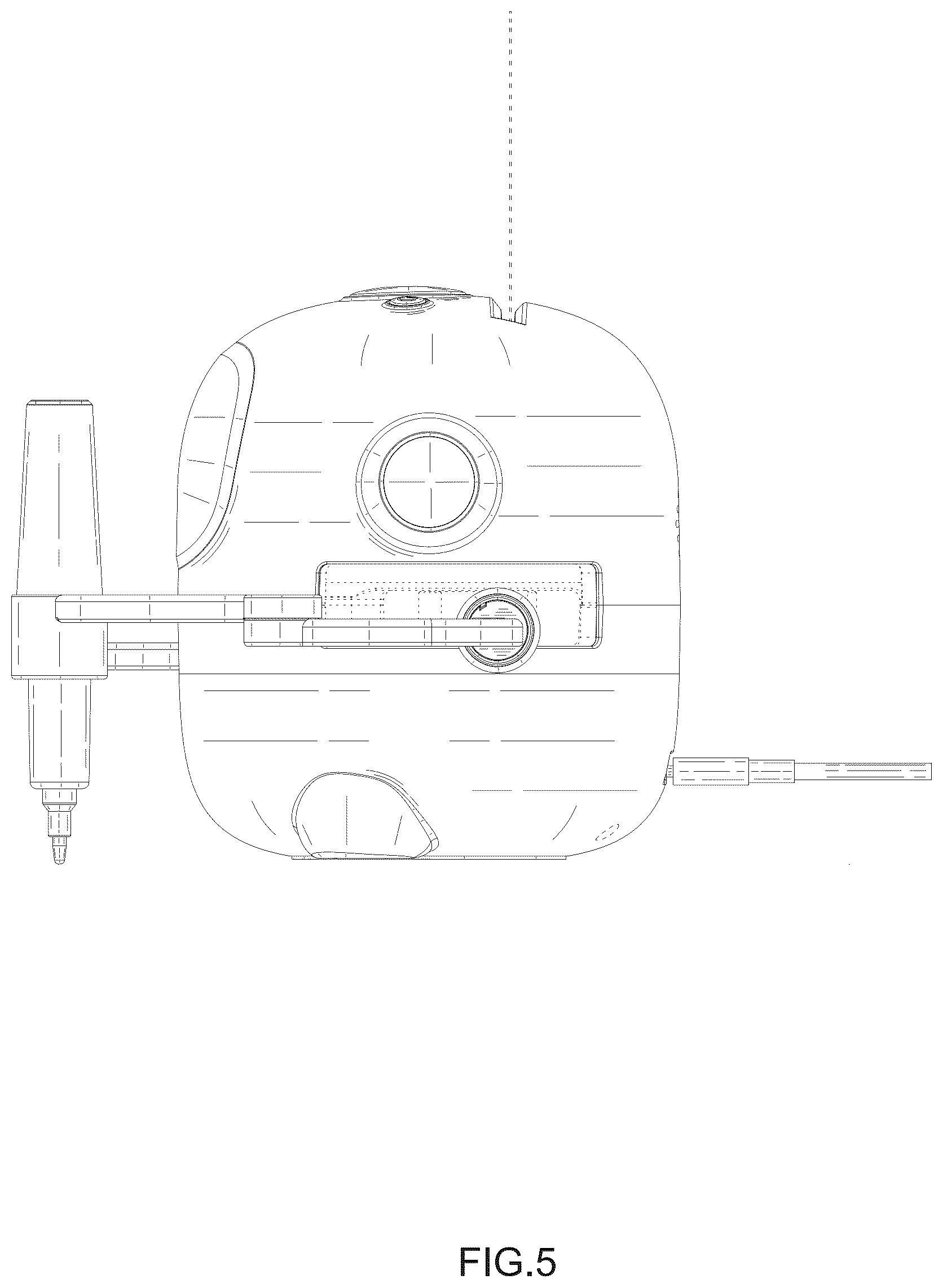 Patent USD1125312 Figure 5 – Intelligent painting robot