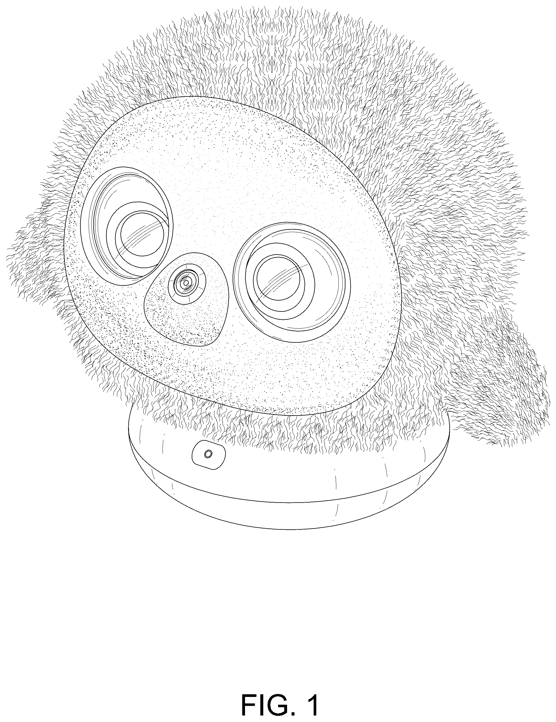 Patent USD1125313 Figure 1 – Robot