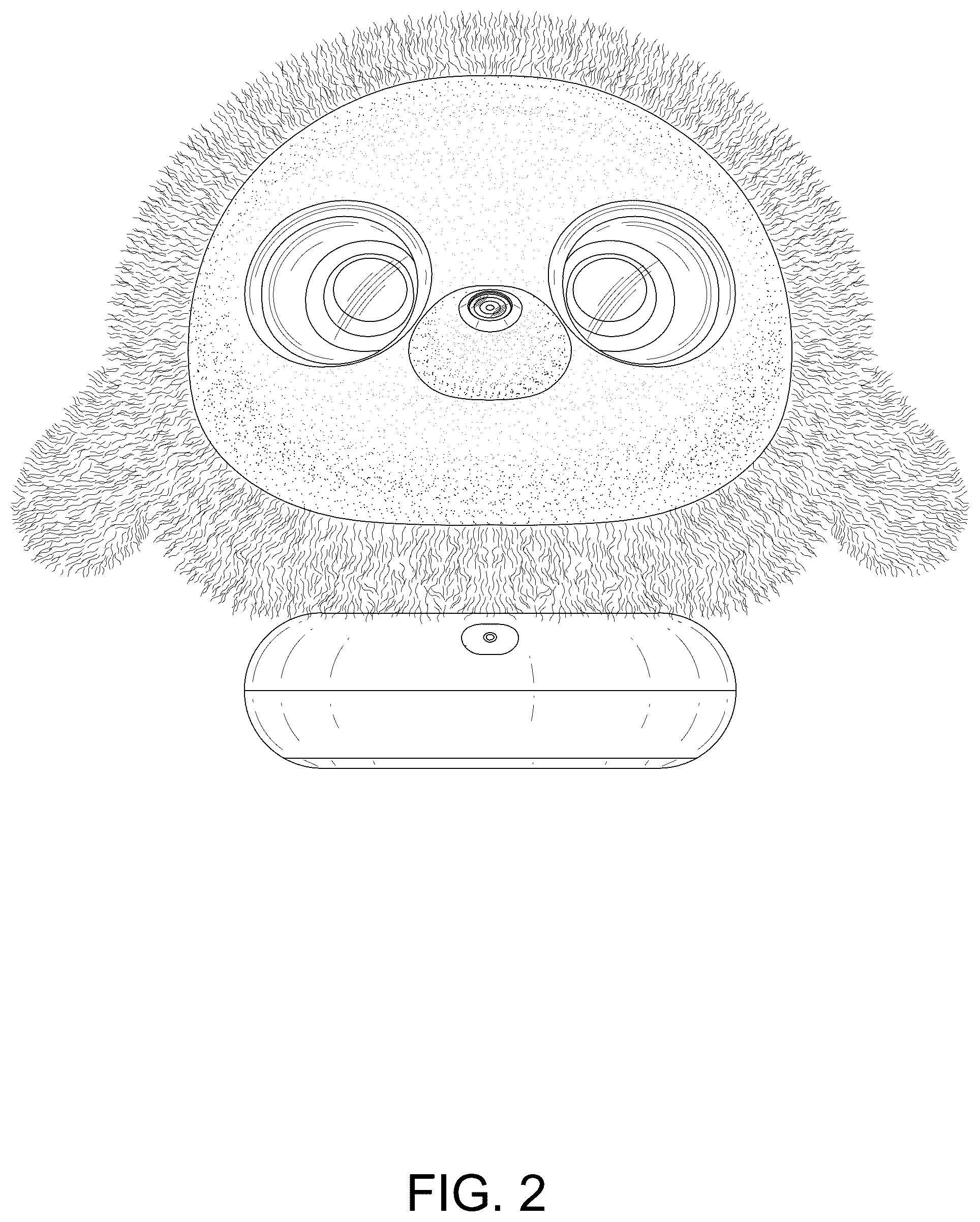 Patent USD1125313 Figure 2 – Robot