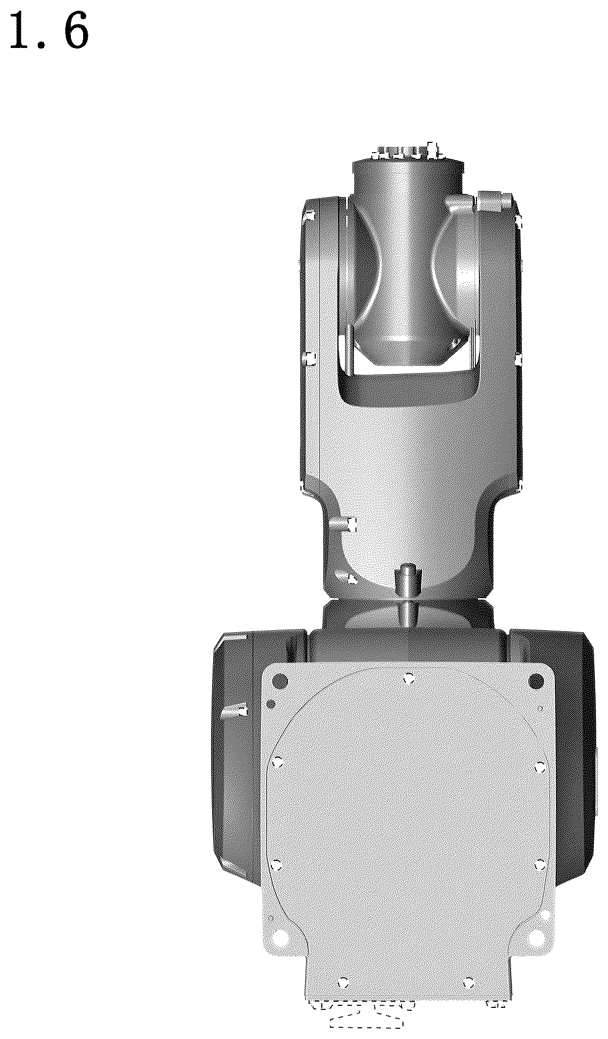 Patent USD1125315 Figure 6 – Industrial robot