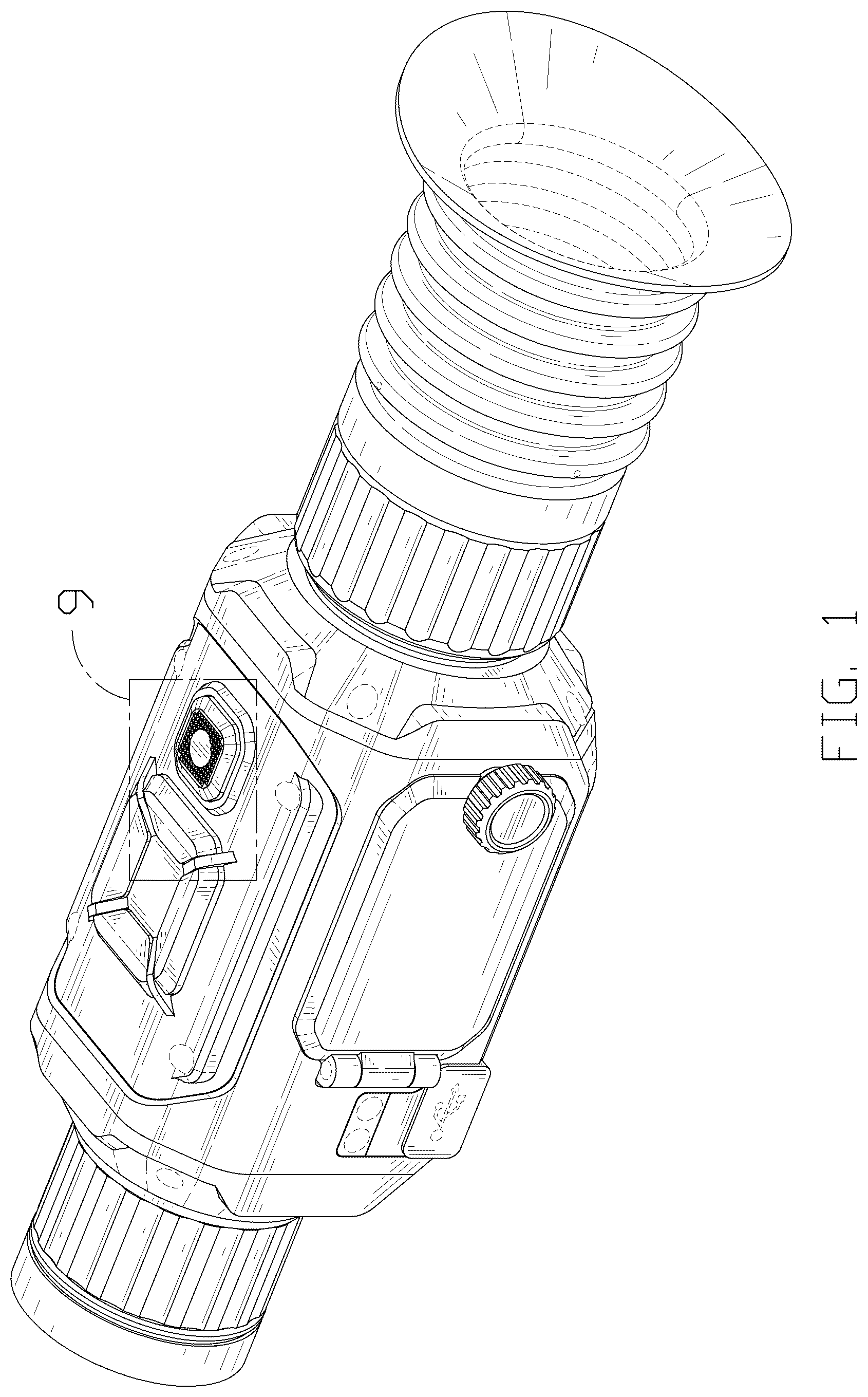 Patent USD1125316 Figure 1 – Thermal camera