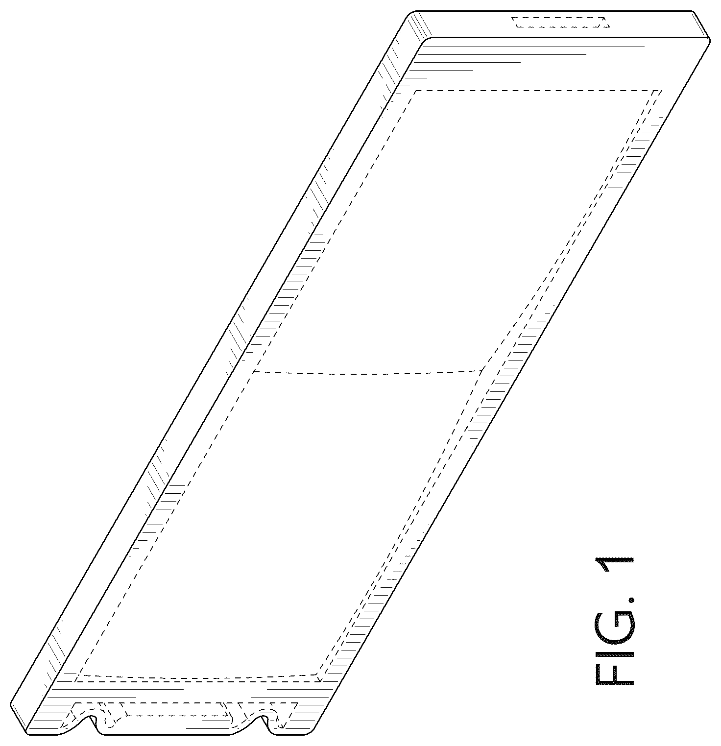 Patent USD1125318 Figure 1 – Magnifying lens for a filter assembly
