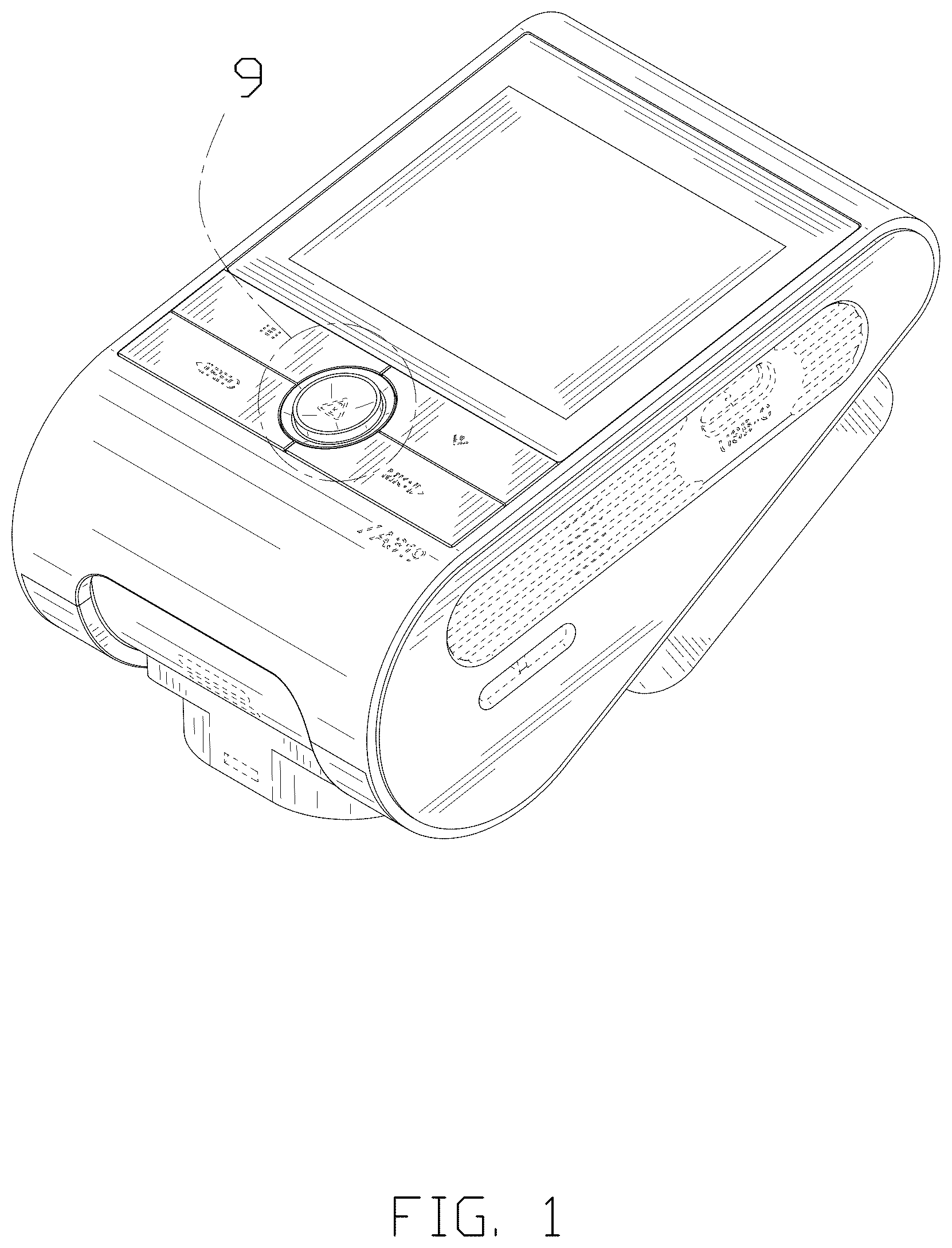 Patent USD1125320 — Dashcam — Figure 1