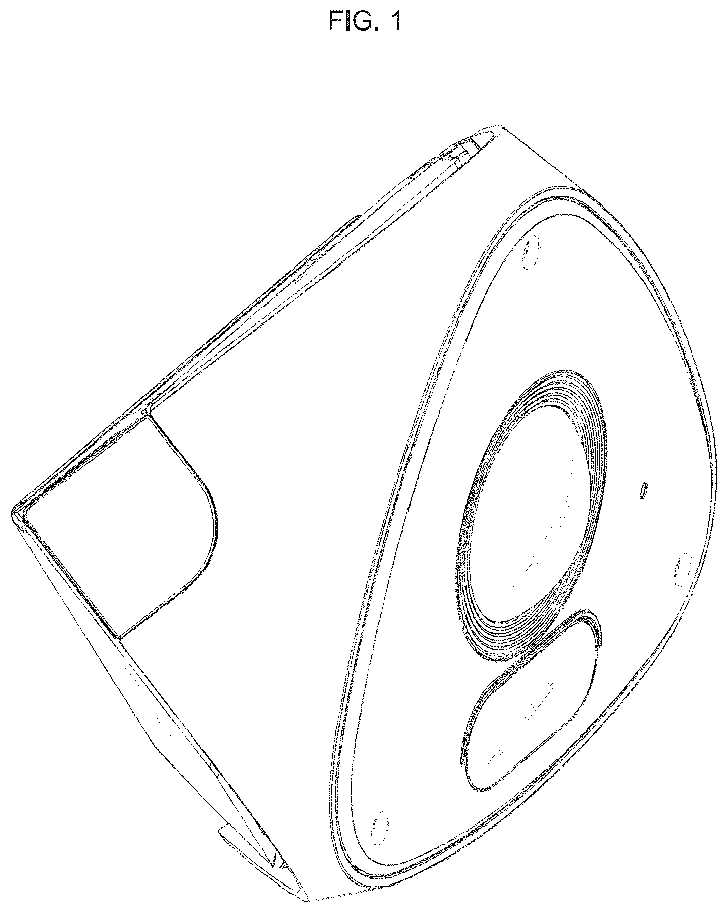 Patent USD1125321 Figure 1 – Surveillance camera