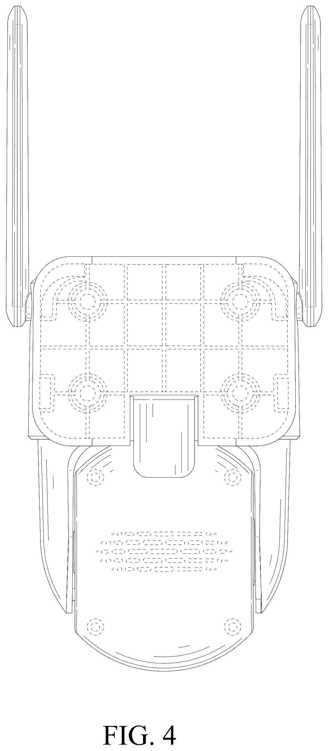 Patent USD1125323 Figure 4 – Camera housing