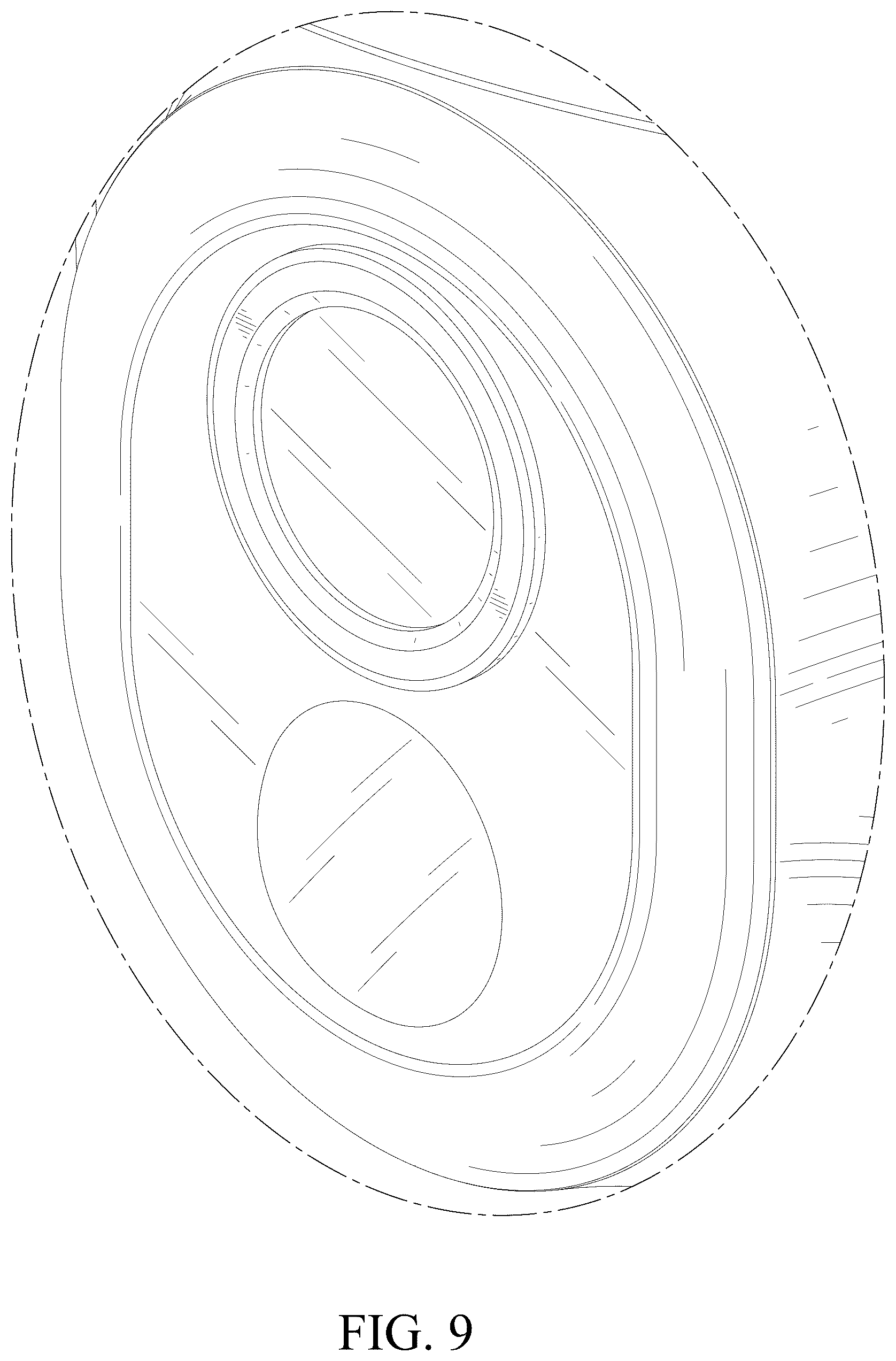 Patent USD1125323 Figure 9 – Camera housing