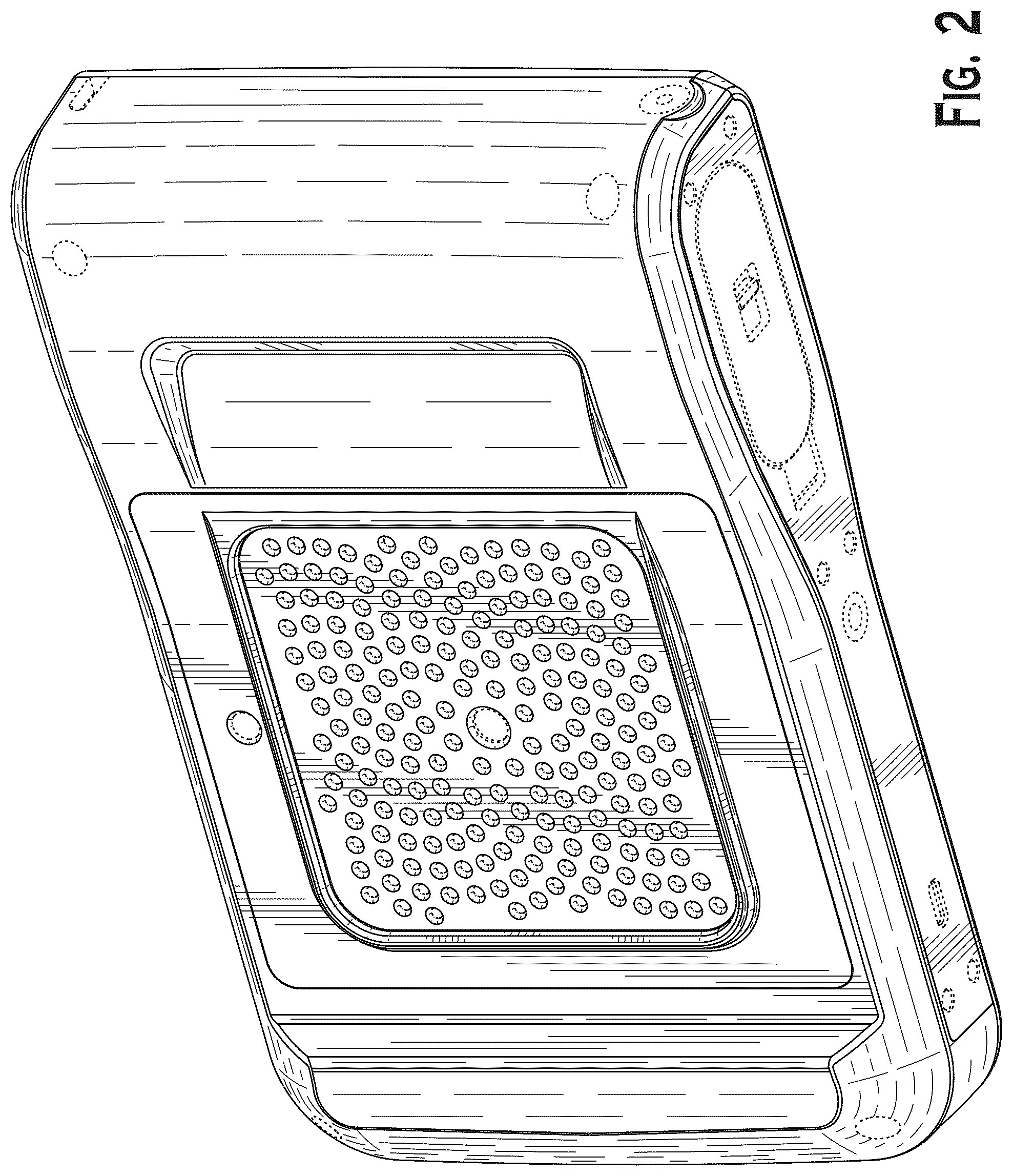 Patent USD1125324 Figure 2 – Acoustic imager
