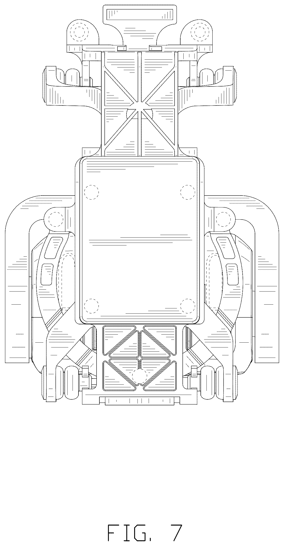 Patent USD1125326 Figure 7 – Gimbal camera
