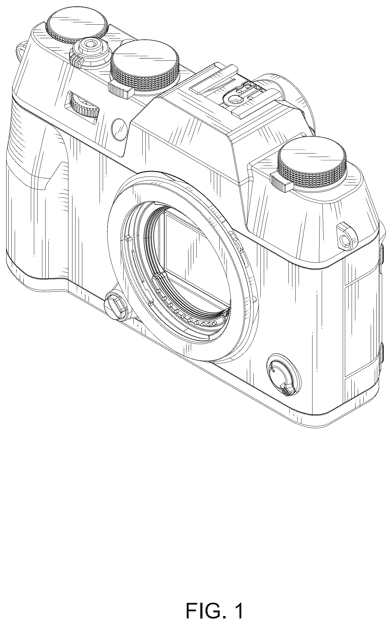 Patent USD1125328 — Digital camera — Figure 1