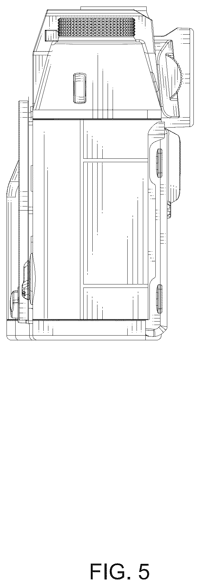 Patent USD1125328 Figure 5 – Digital camera