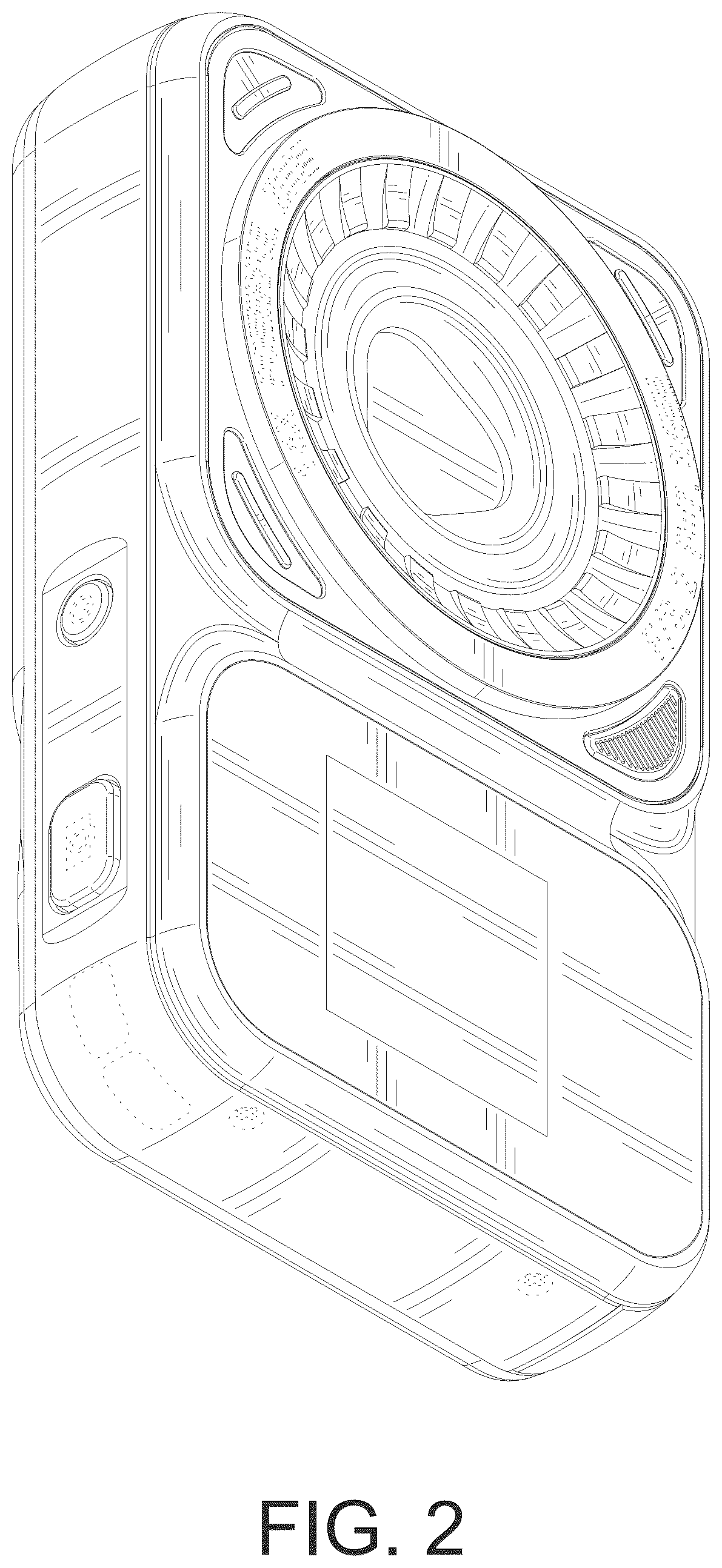 Patent USD1125329 Figure 2 – Camera
