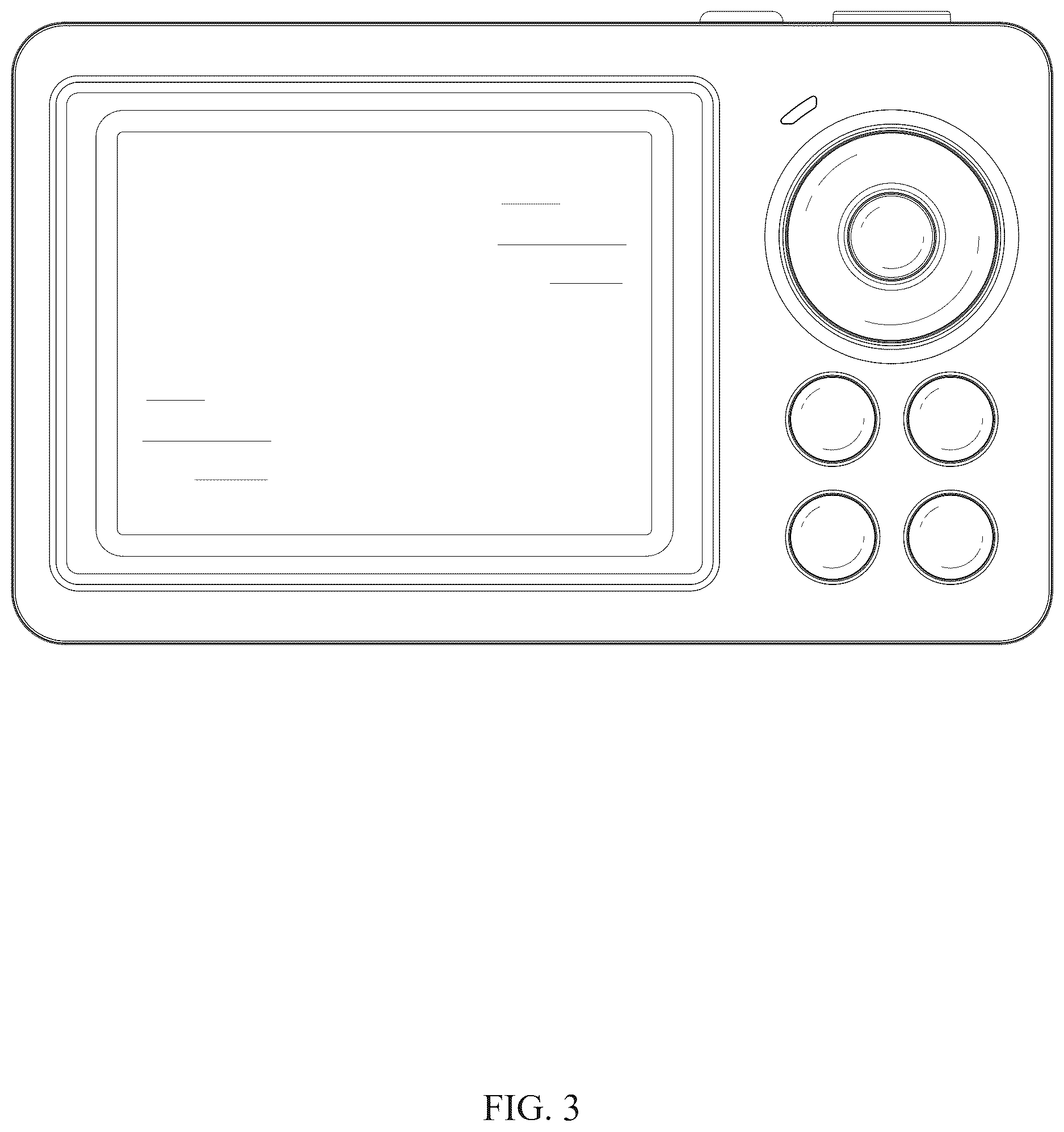 Patent USD1125330 Figure 3 – Digital camera