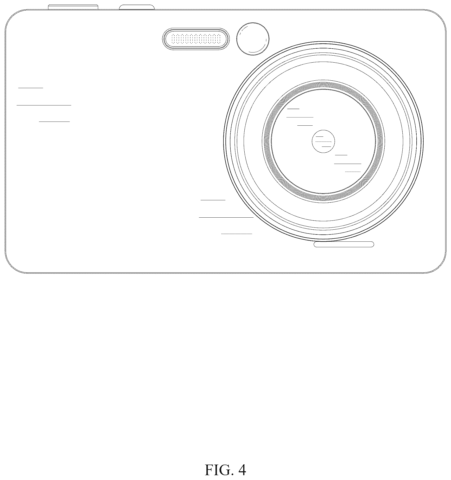 Patent USD1125330 Figure 4 – Digital camera
