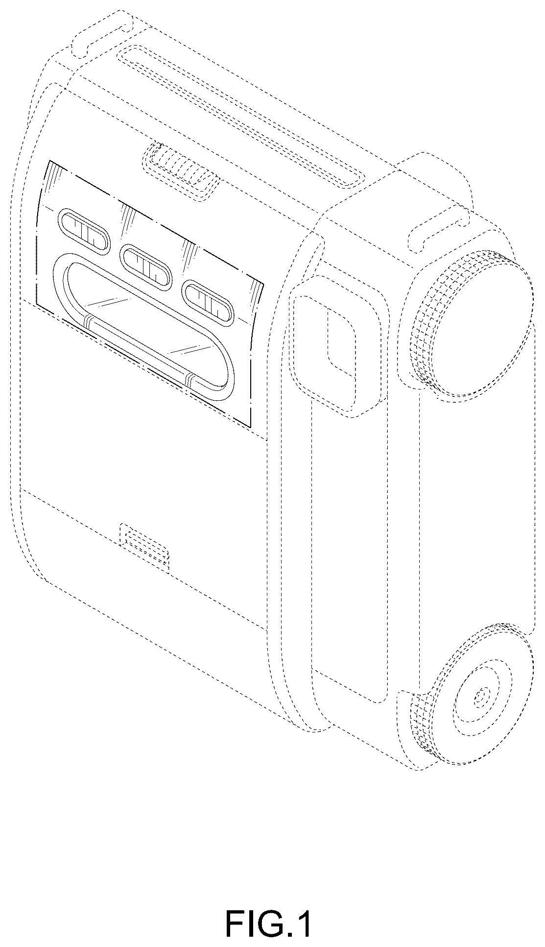 Patent USD1125331 Figure 1 – Instant camera