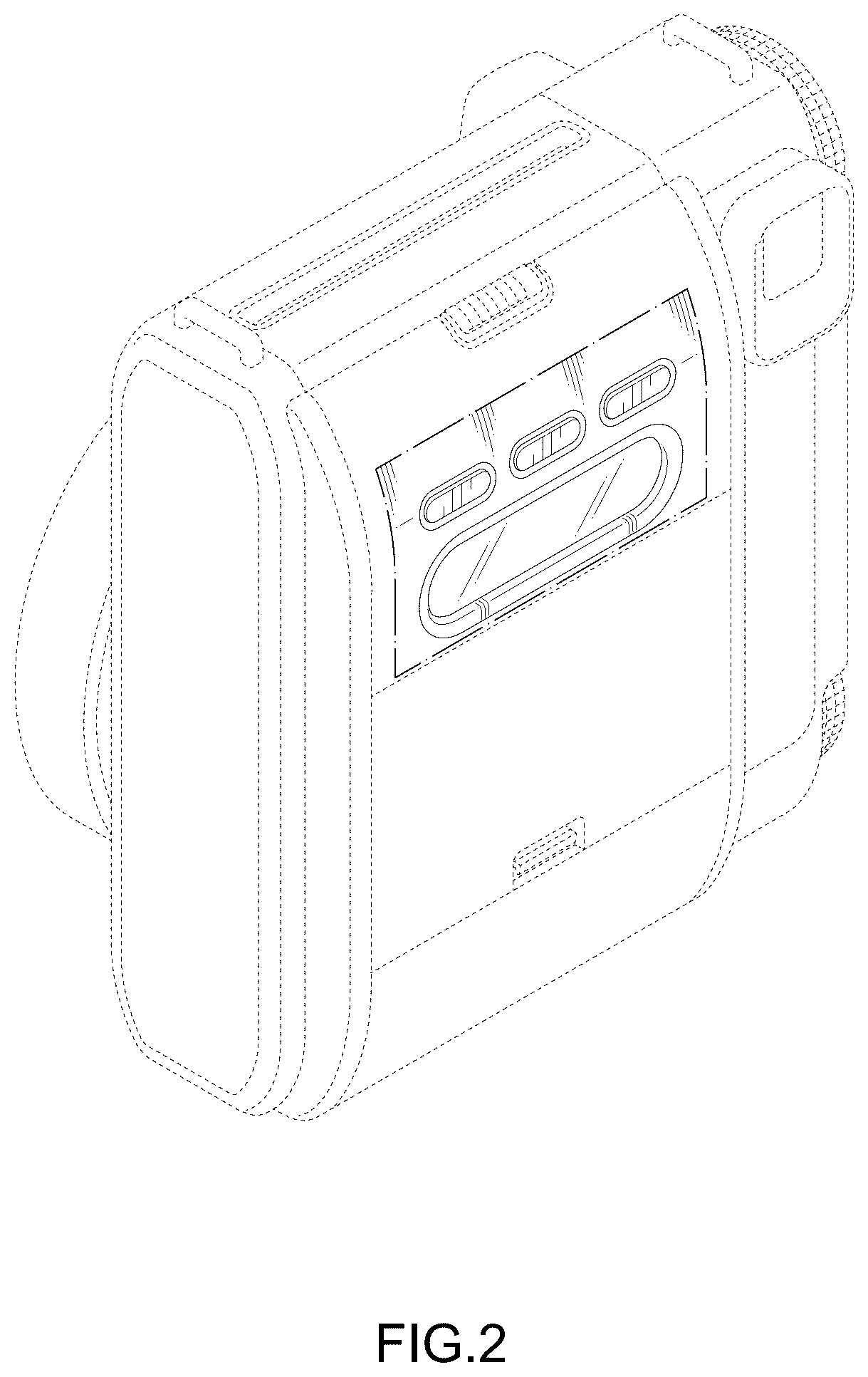 Patent USD1125331 Figure 2 – Instant camera