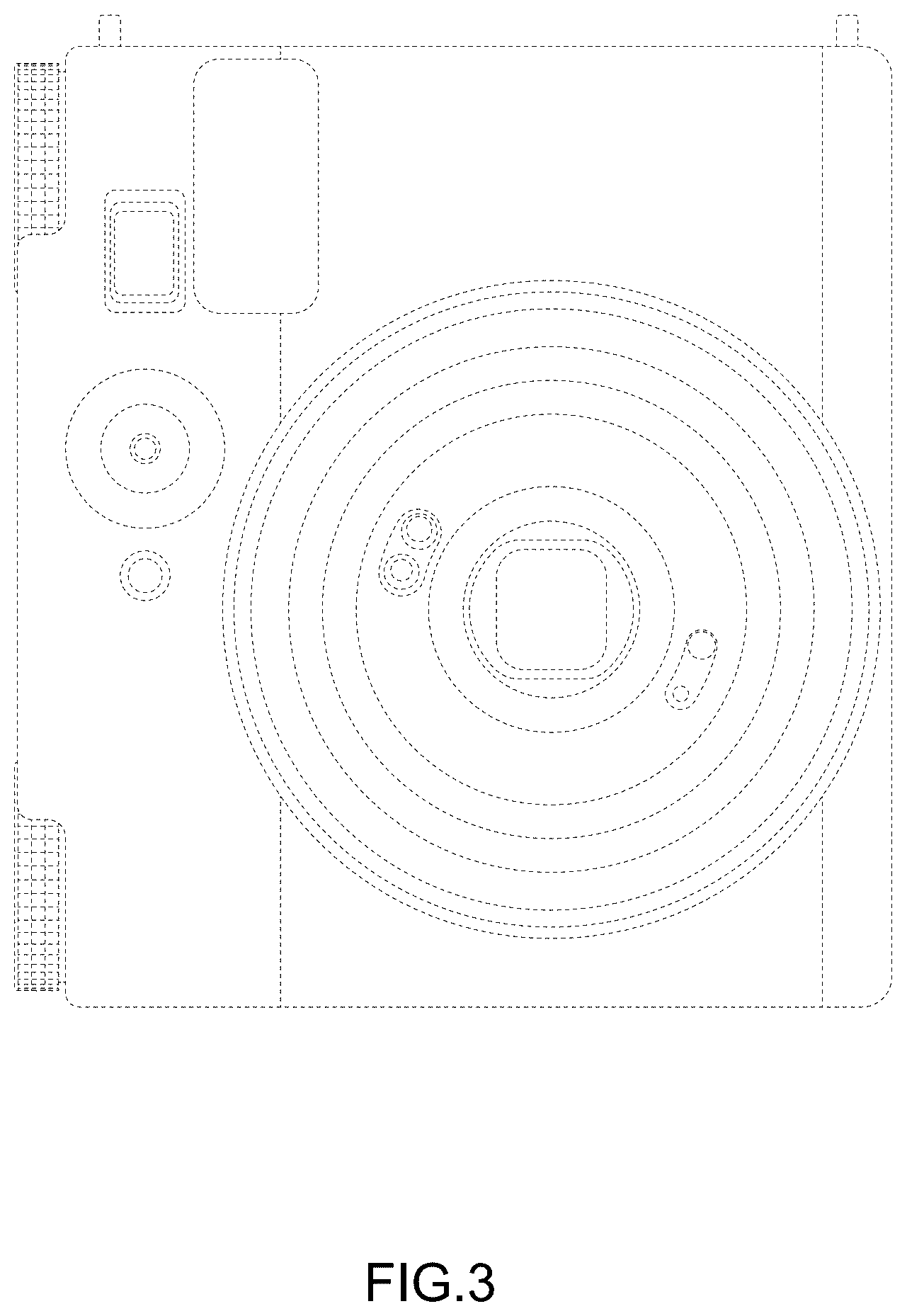 Patent USD1125331 Figure 3 – Instant camera