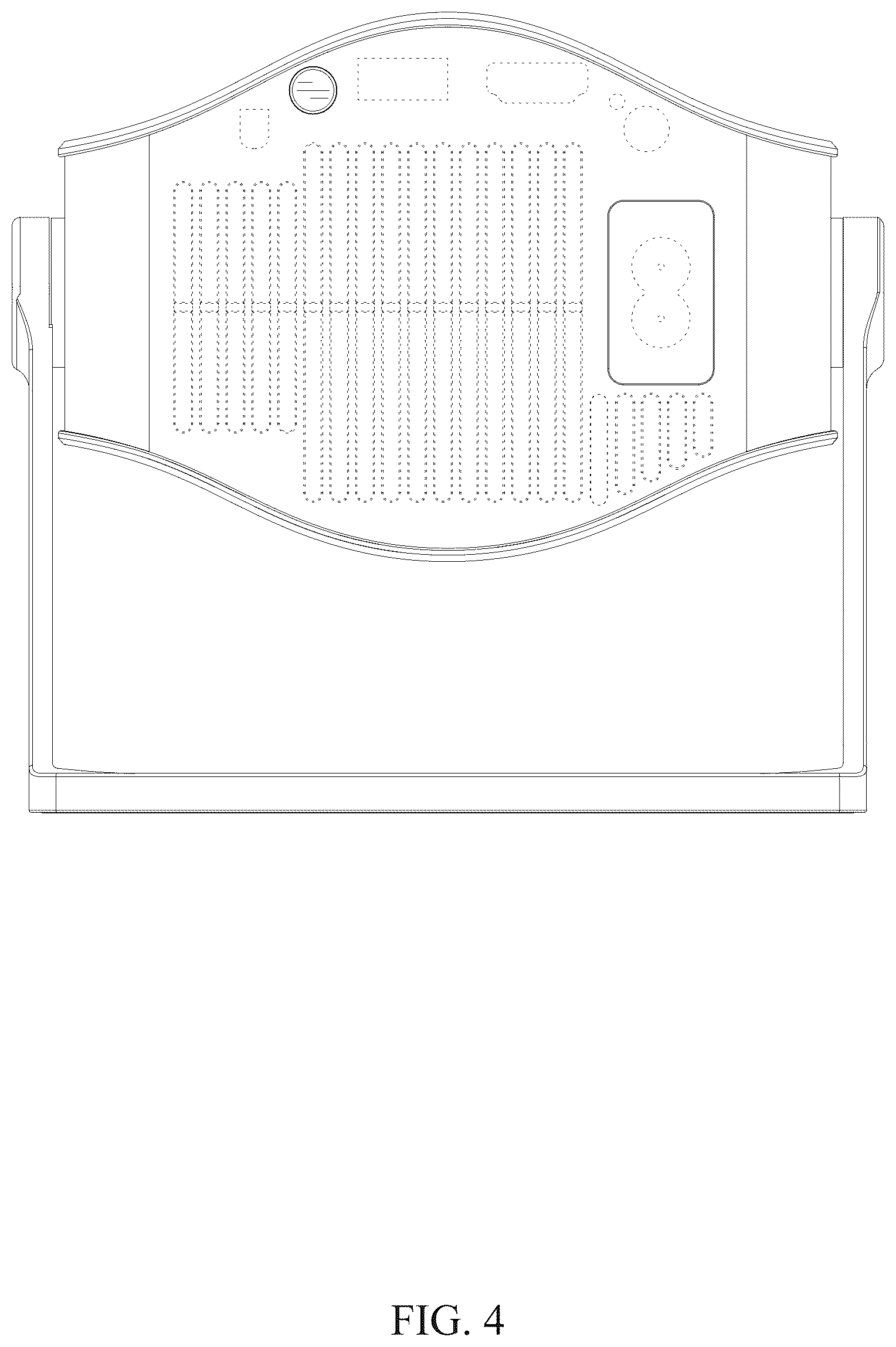 Patent USD1125333 Figure 4 – Projector