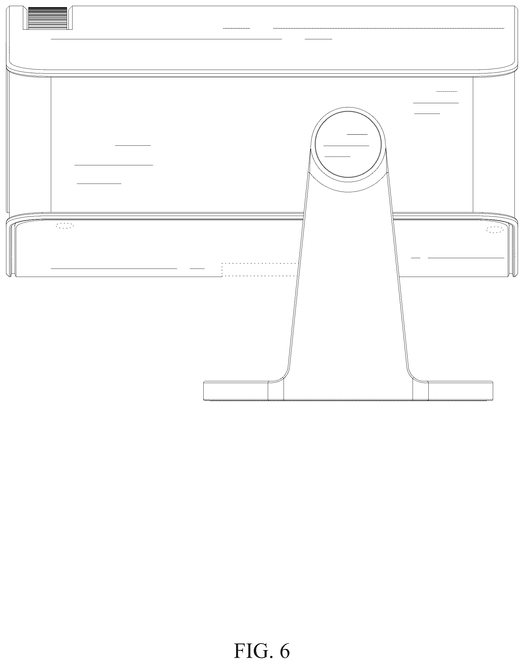 Patent USD1125333 Figure 6 – Projector