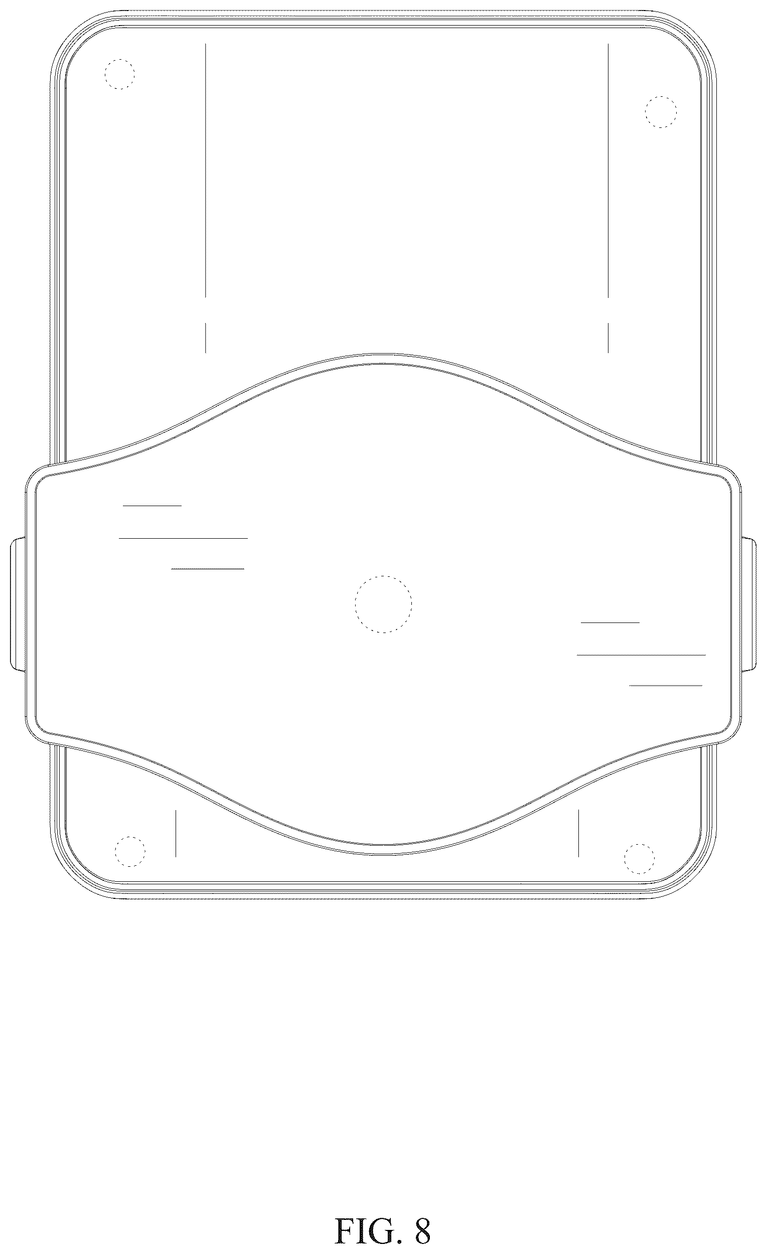 Patent USD1125333 Figure 8 – Projector