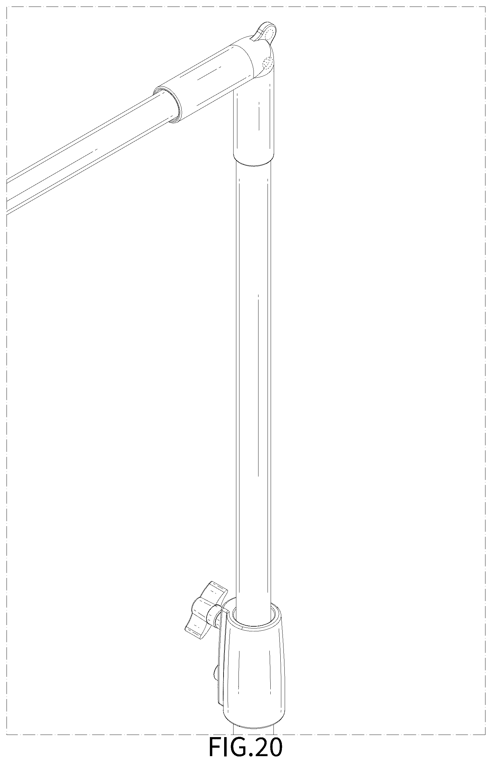 Patent USD1125335 Figure 14 – Projector stands