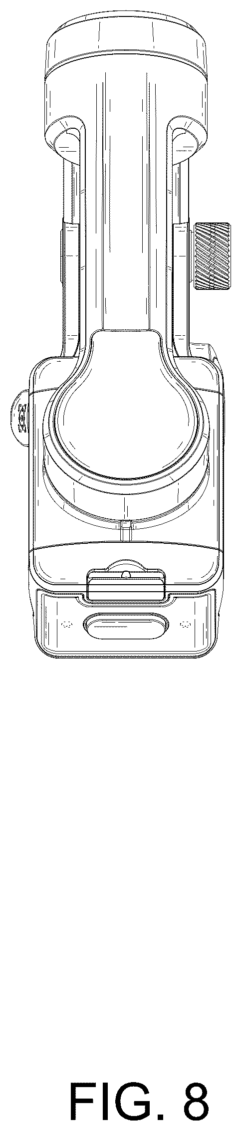 Patent USD1125337 Figure 8 – Selfie stick