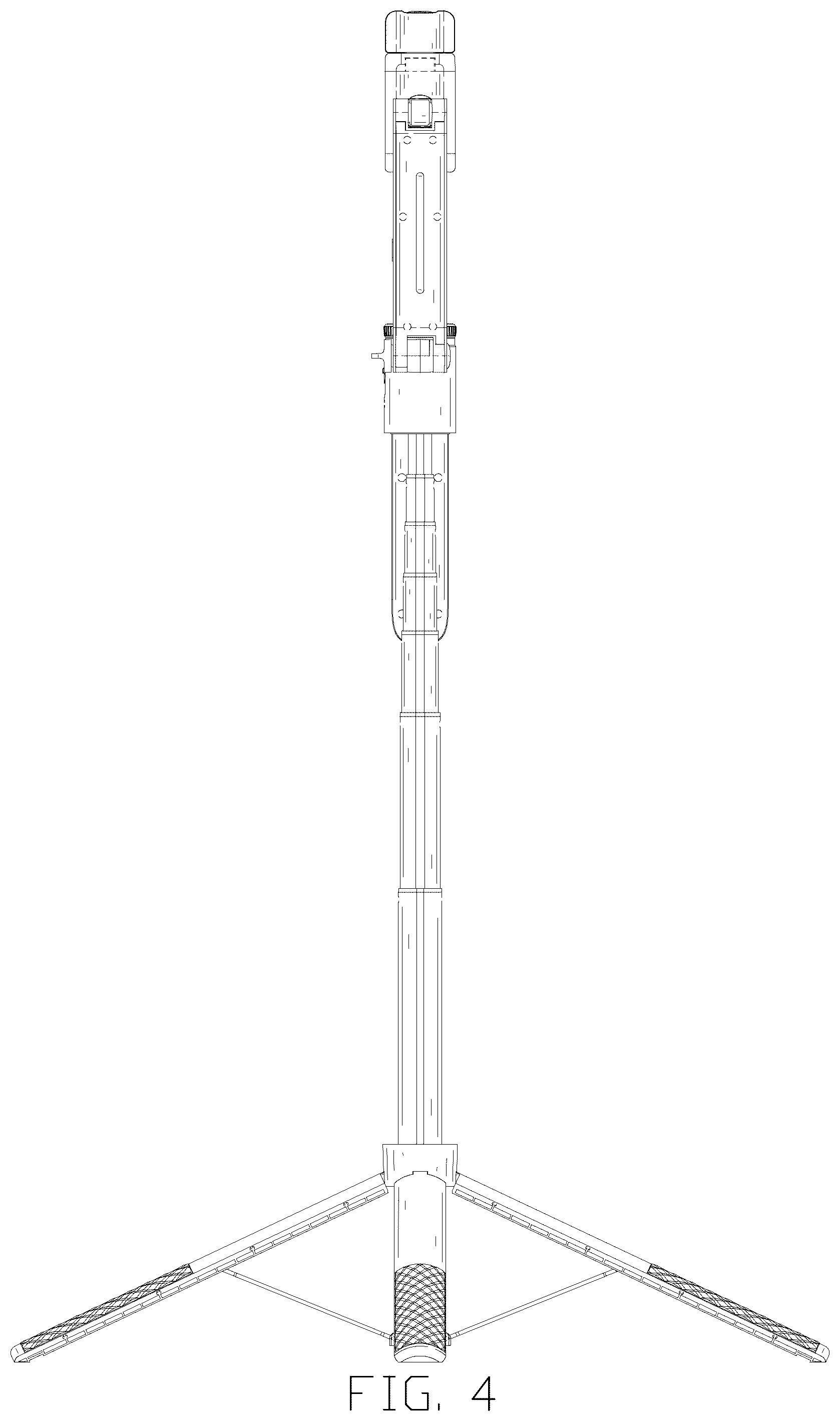 Patent USD1125338 Figure 4 – Mobile phone stand