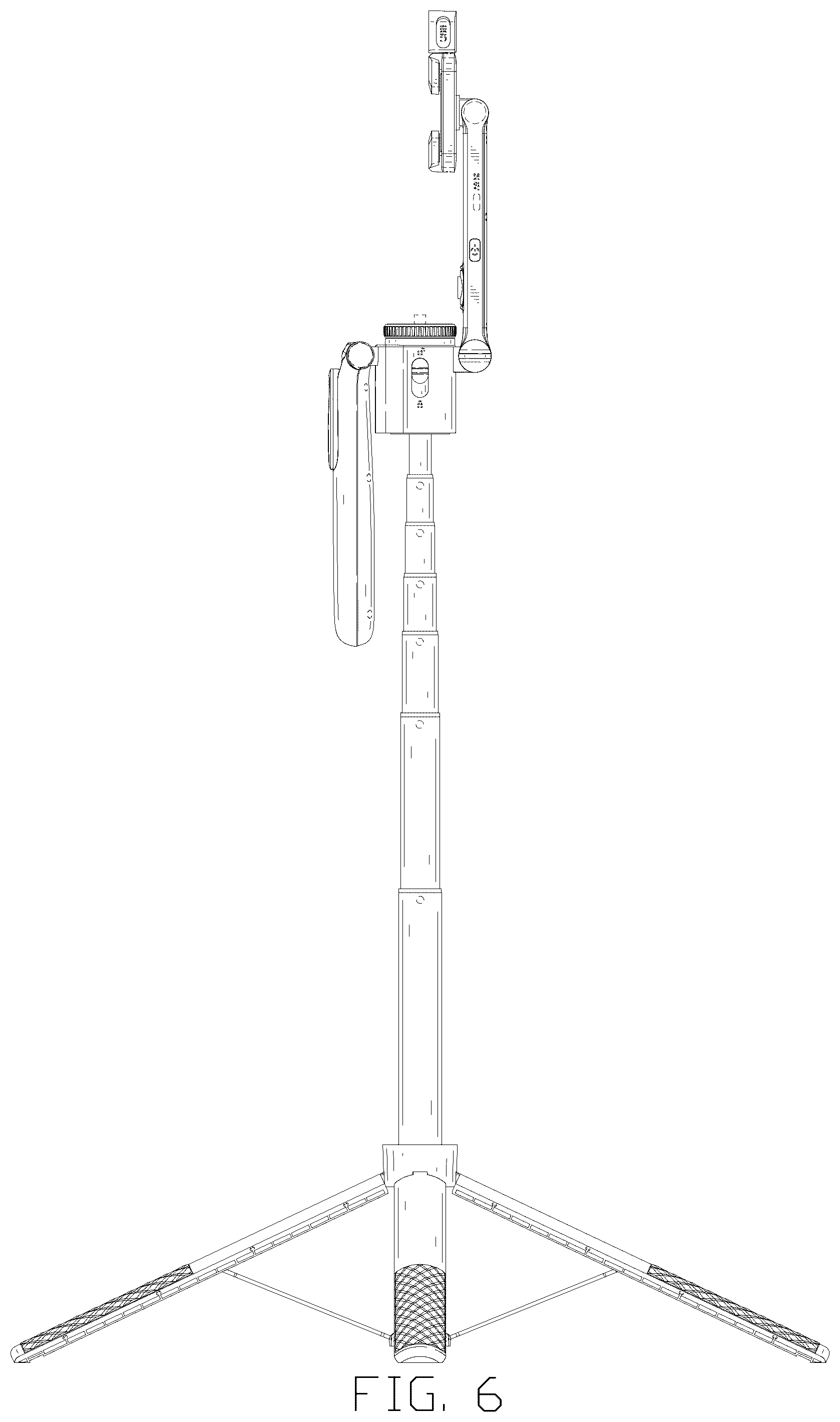 Patent USD1125338 Figure 6 – Mobile phone stand