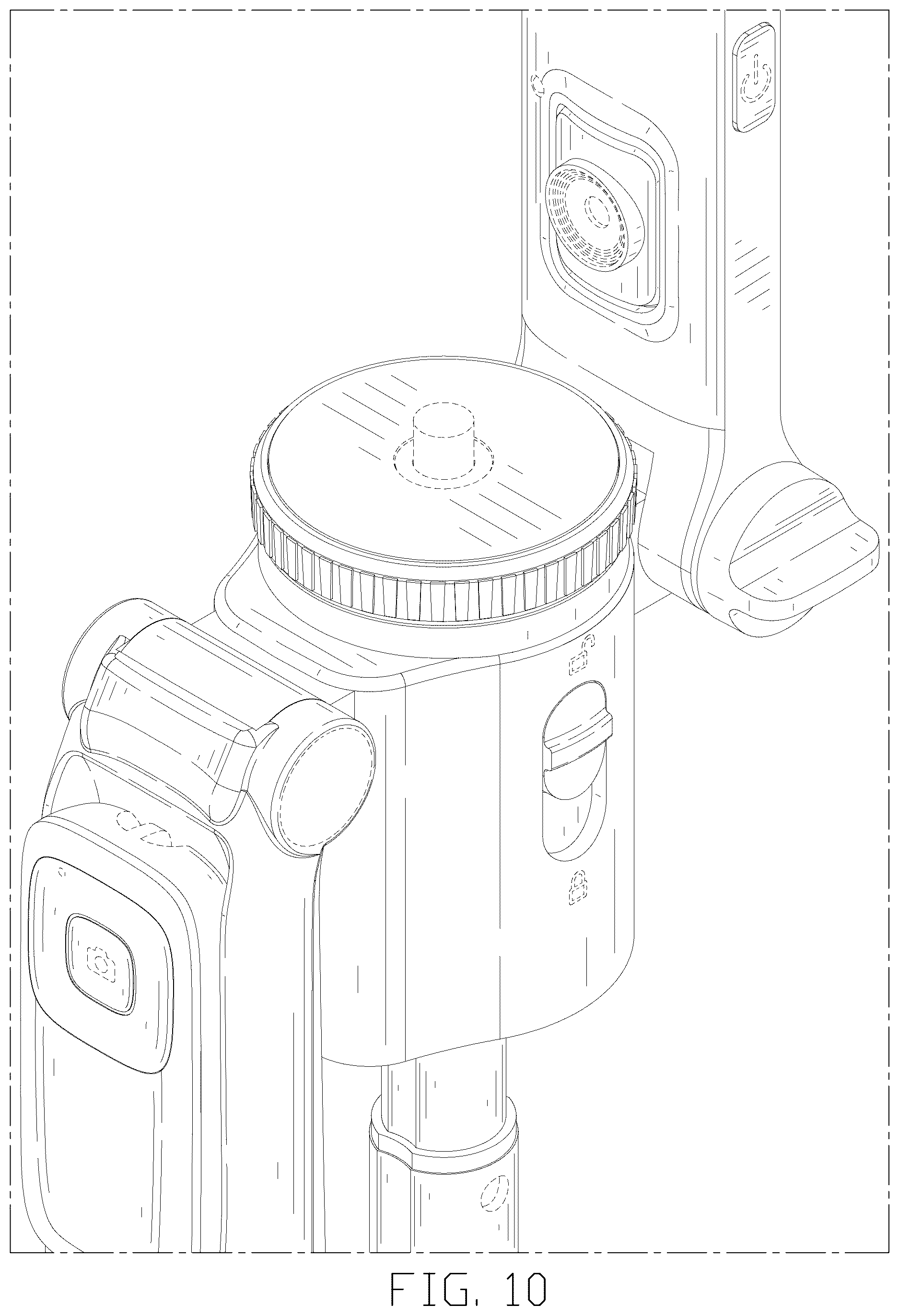 Patent USD1125338 Figure 10 – Mobile phone stand