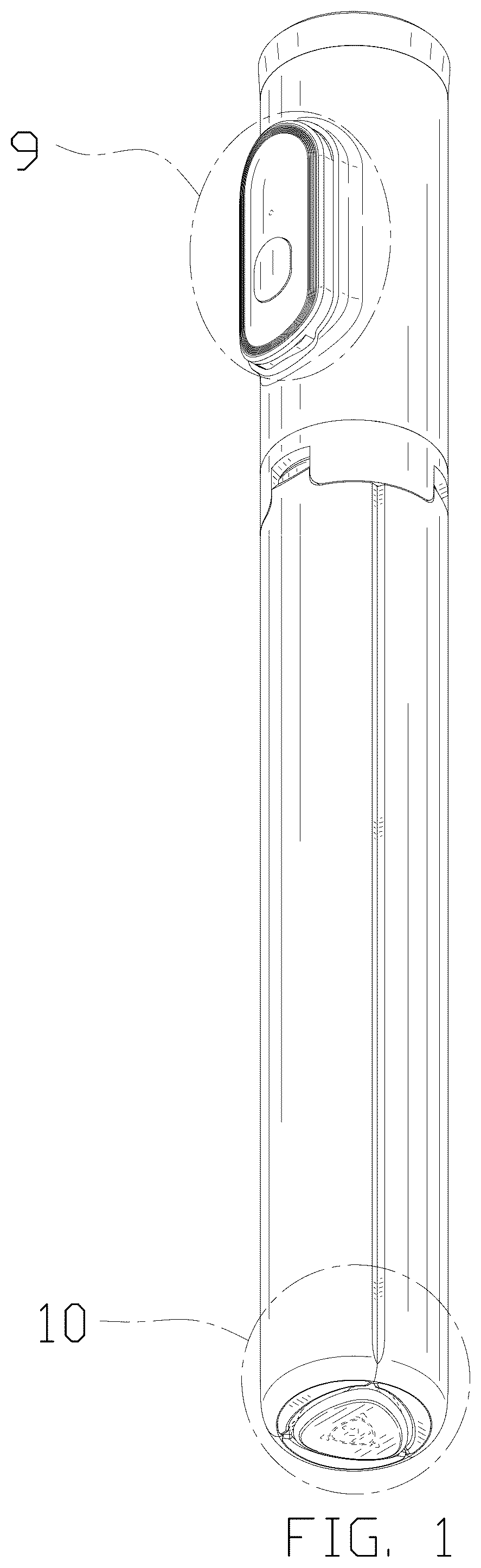 Patent USD1125339 Figure 1 – Shooting tripod