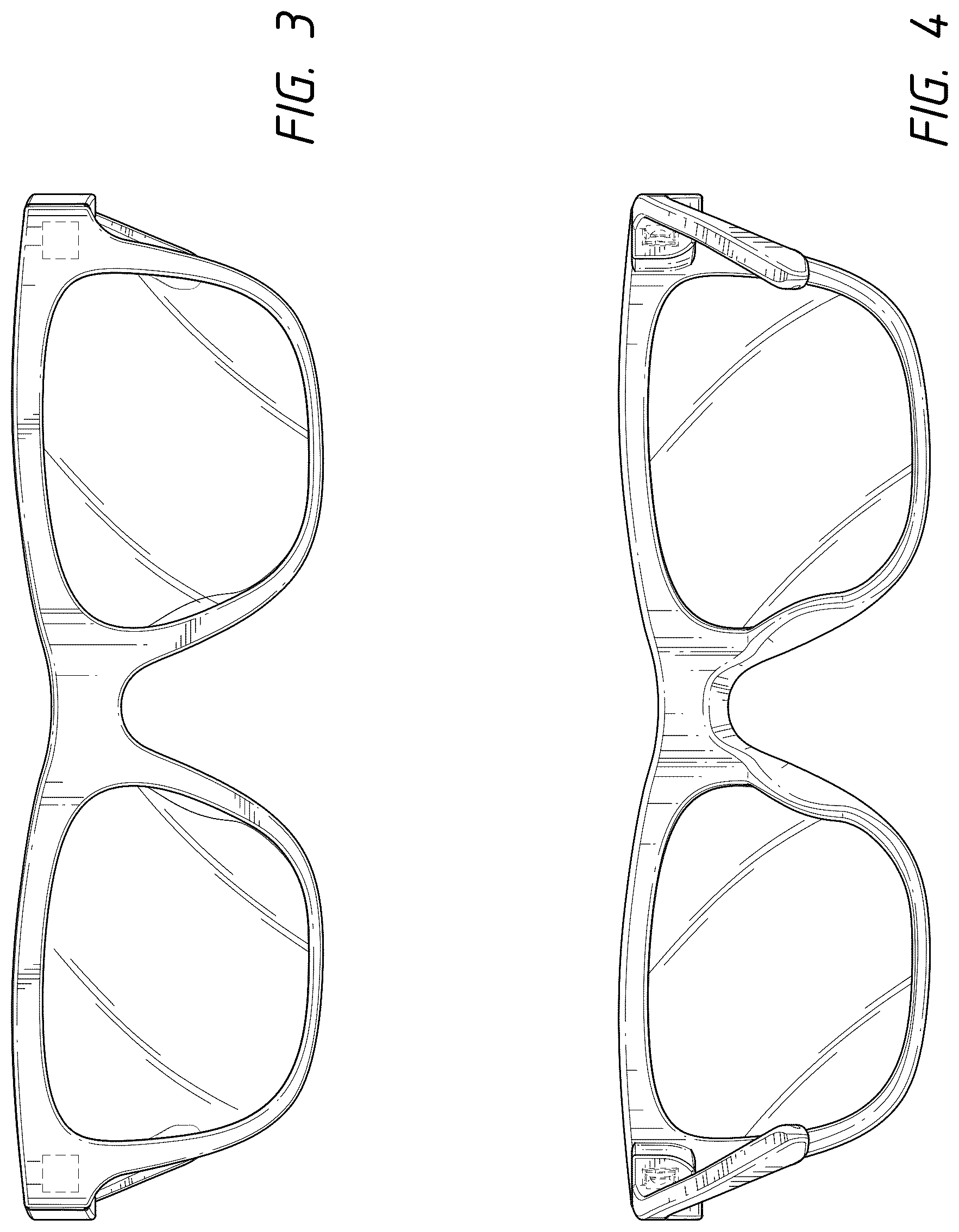 Patent USD1125342 Figure 3 – Eyewear frame