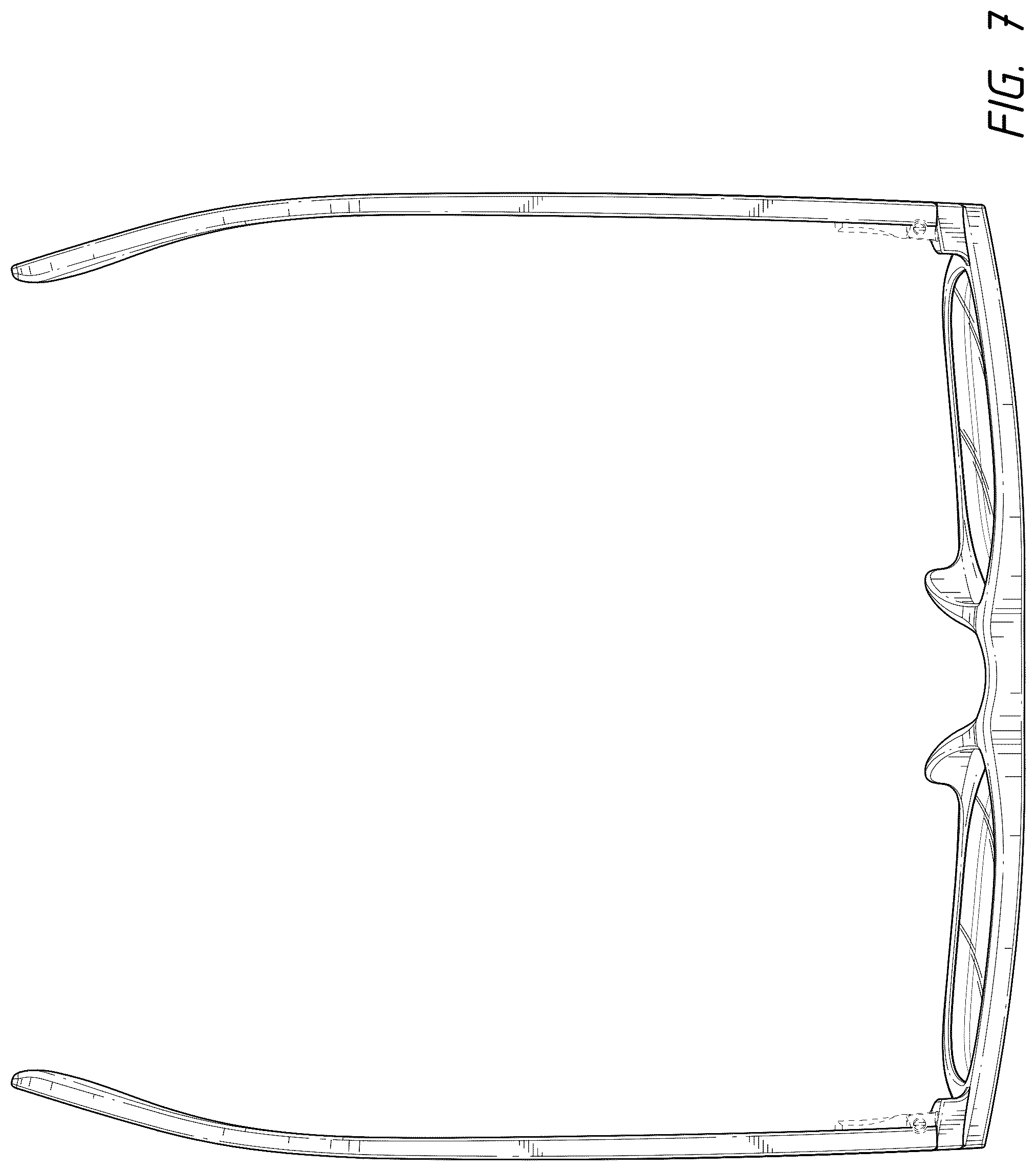Patent USD1125342 Figure 5 – Eyewear frame