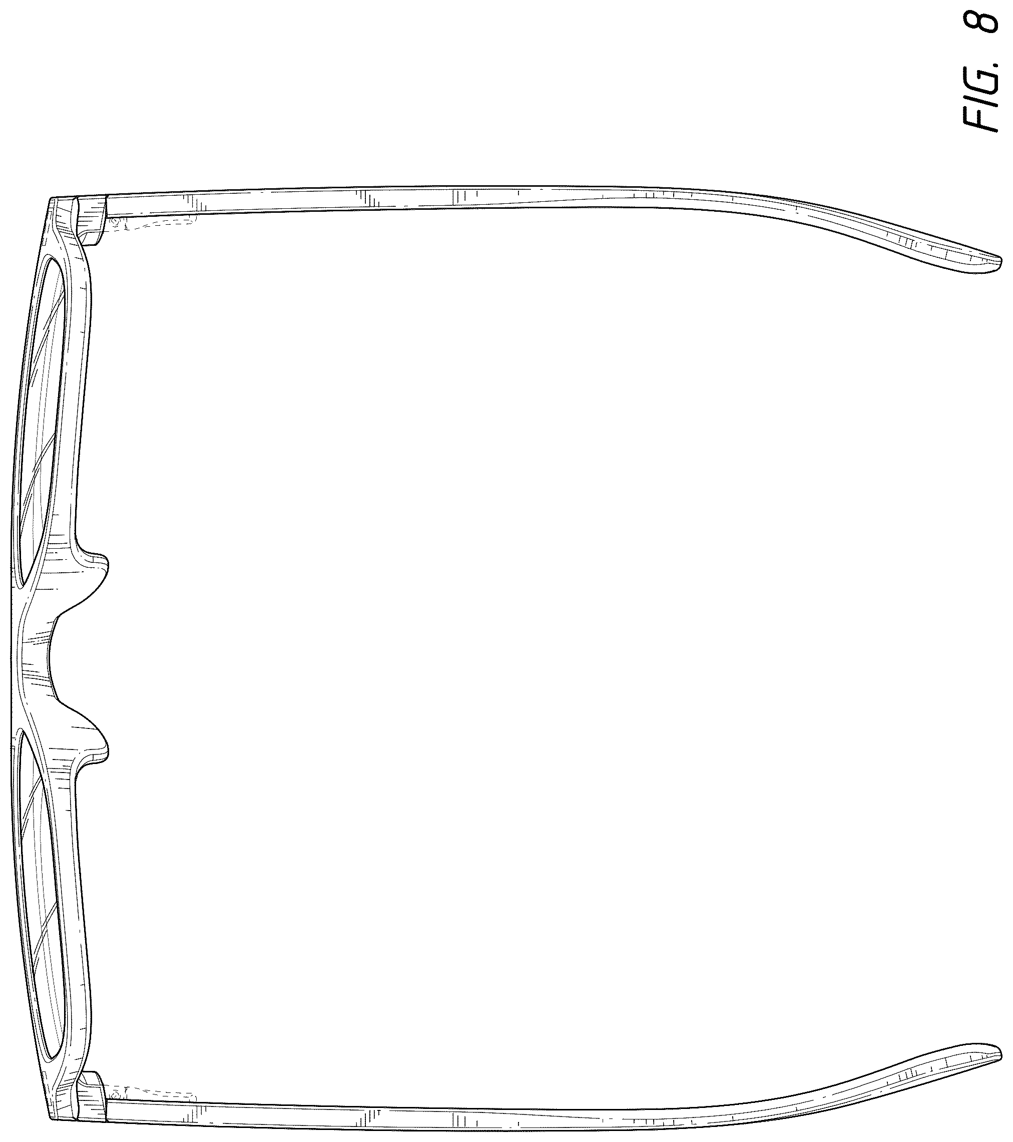 Patent USD1125342 Figure 6 – Eyewear frame