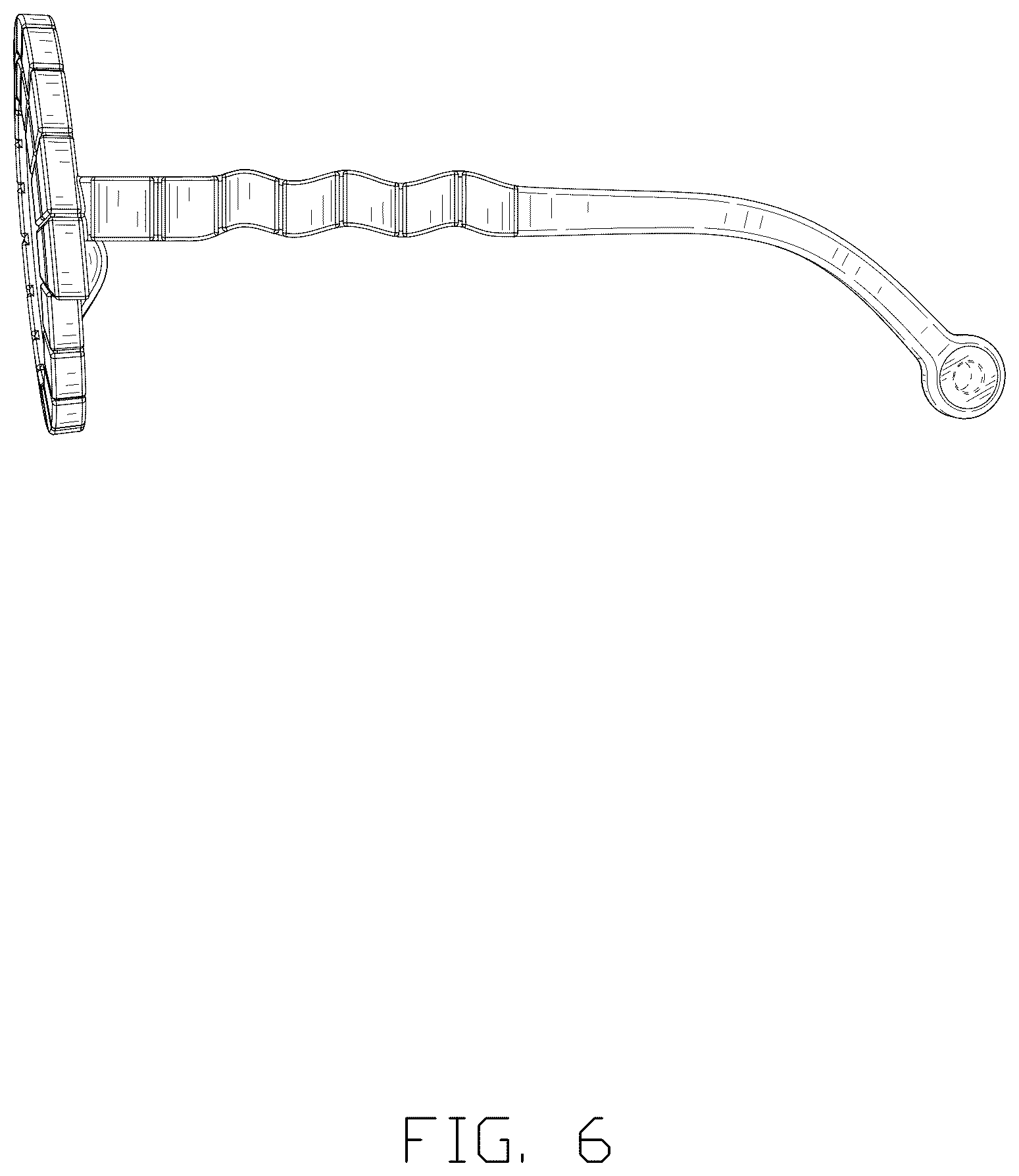 Patent USD1125343 Figure 6 – Sunglasses