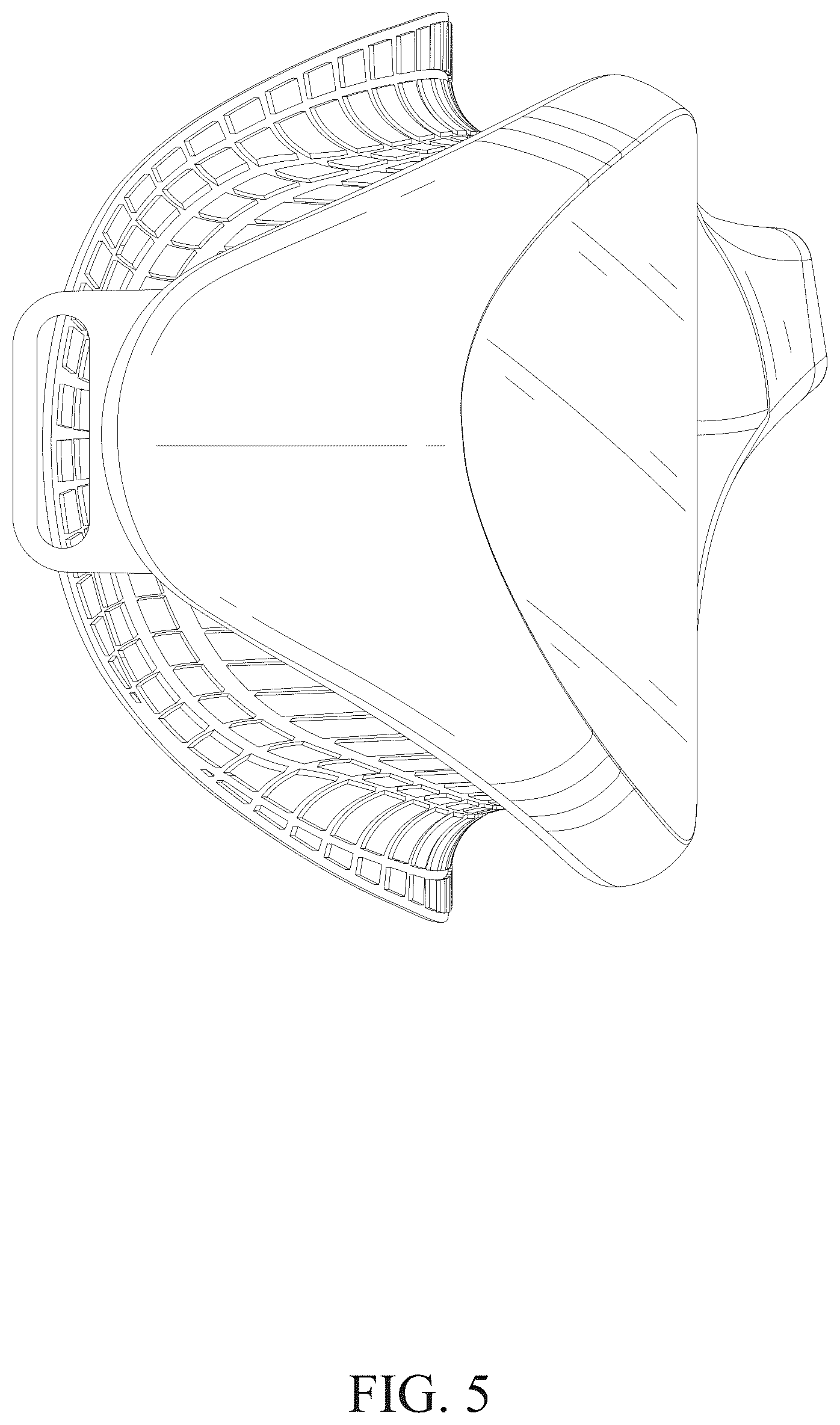 Patent USD1125344 Figure 5 – Swimming goggles