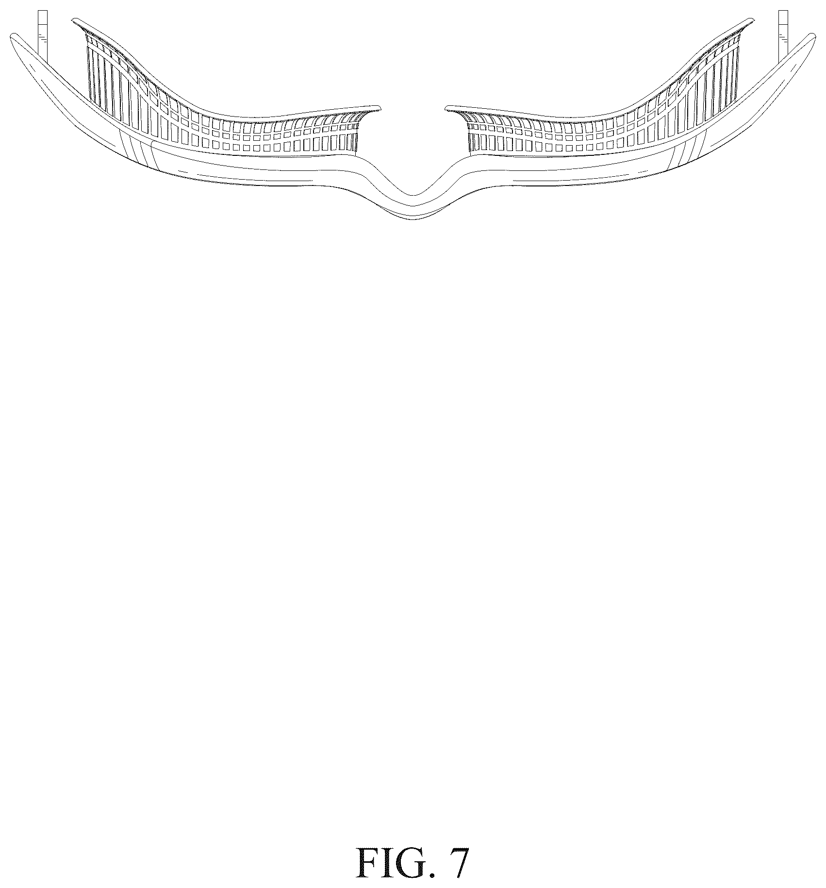 Patent USD1125344 Figure 7 – Swimming goggles