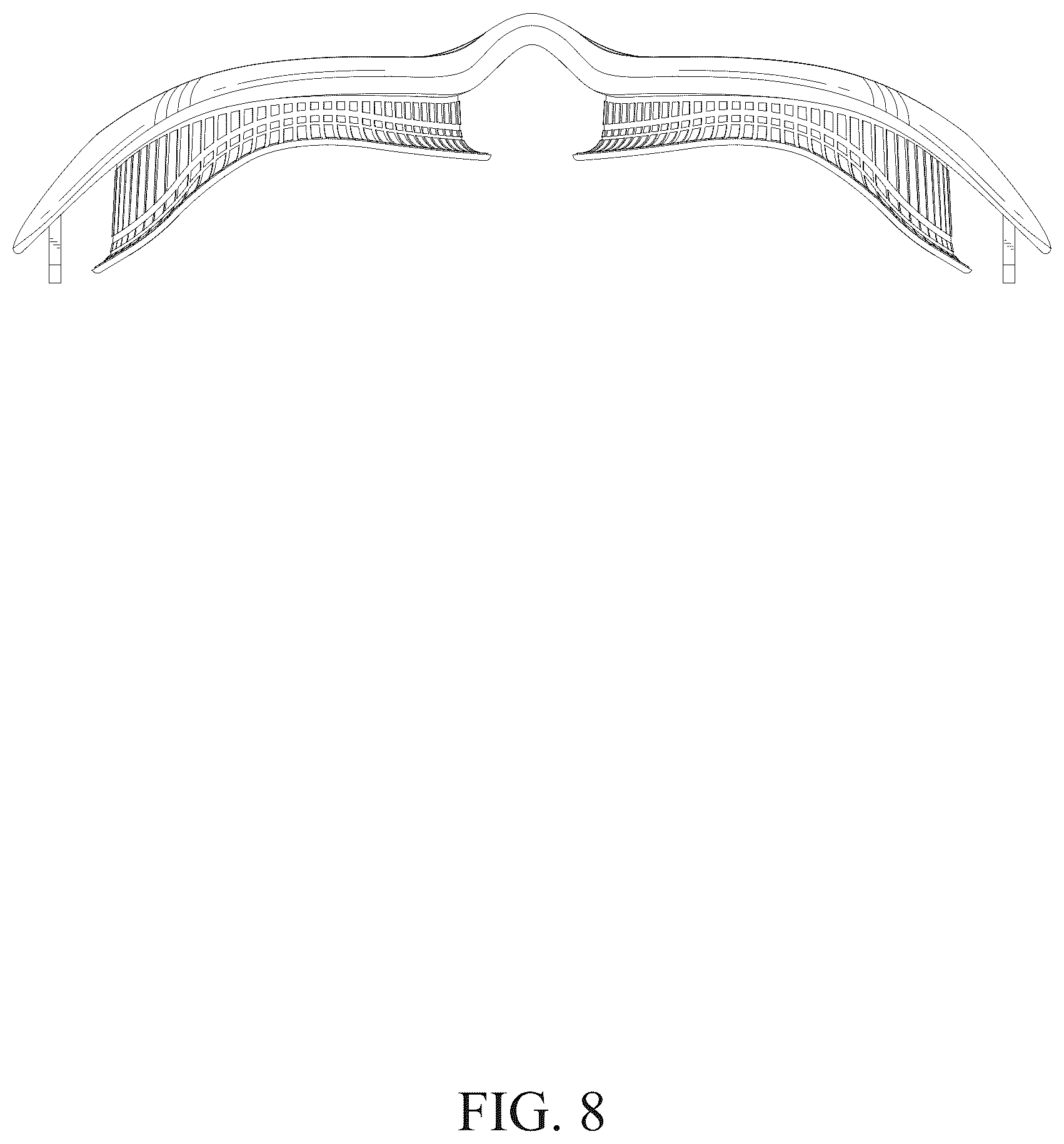 Patent USD1125344 Figure 8 – Swimming goggles