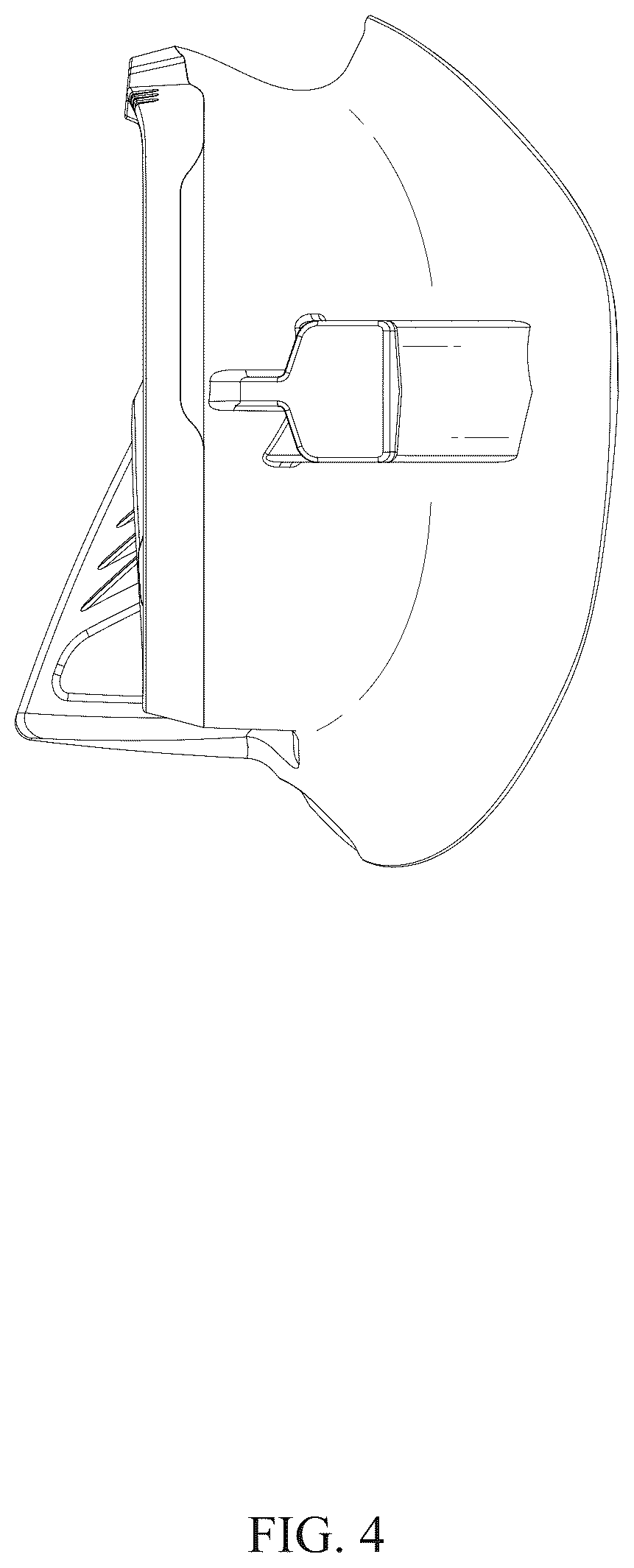 Patent USD1125345 Figure 4 – Diving glasses
